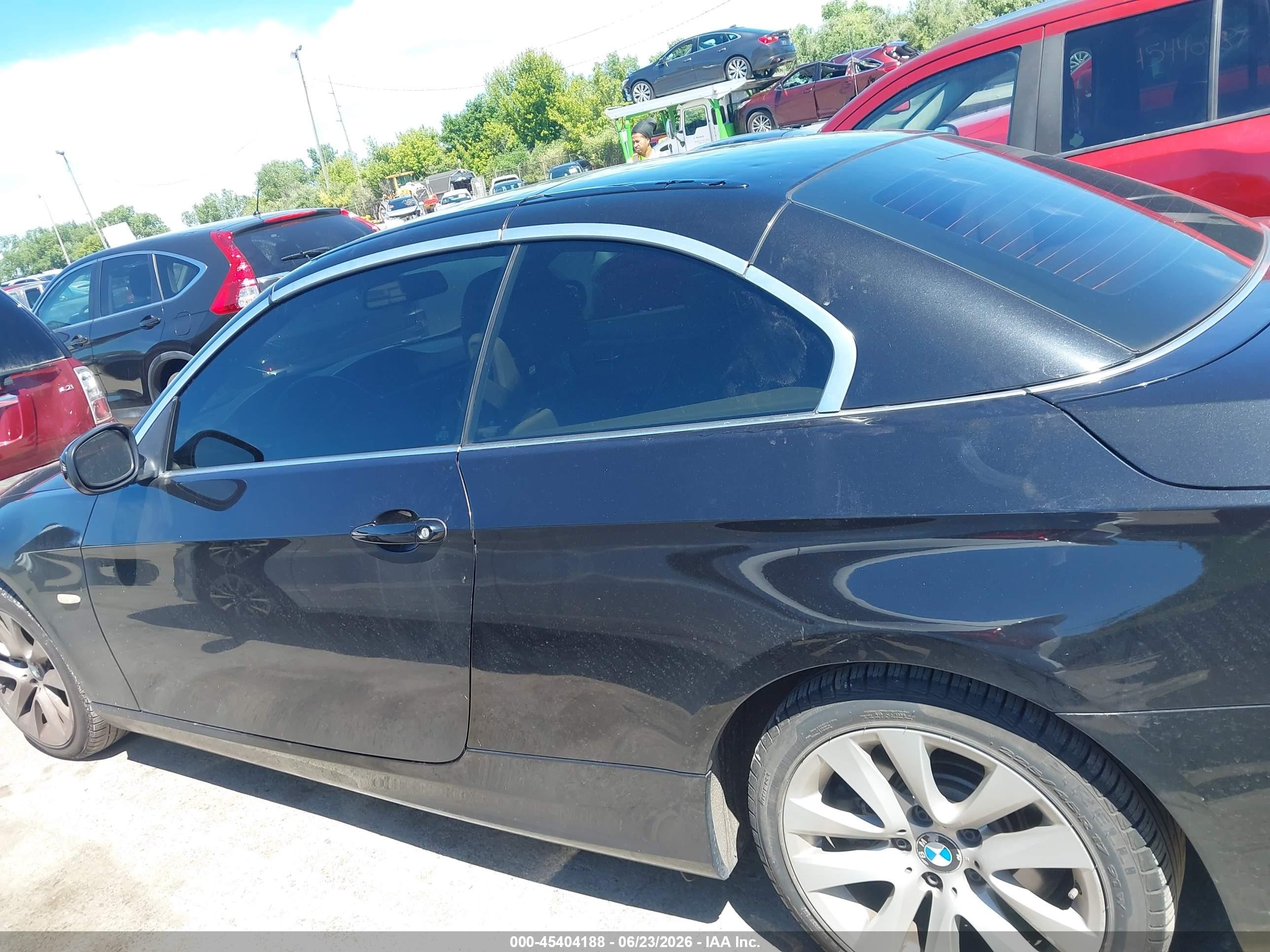 2012 Bmw 335i   Black vin: WBADX7C58CE744463