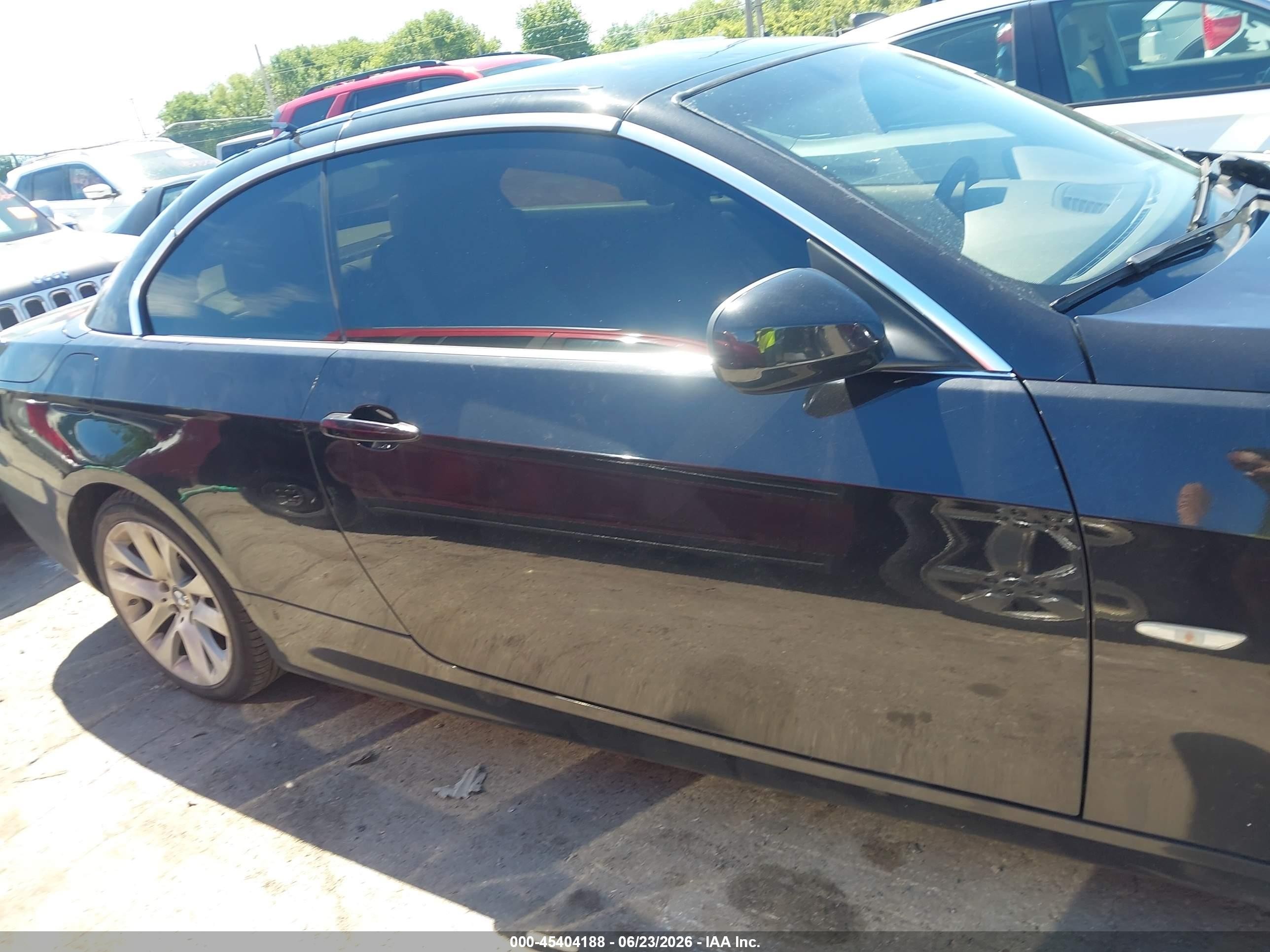 2012 Bmw 335i   Black vin: WBADX7C58CE744463
