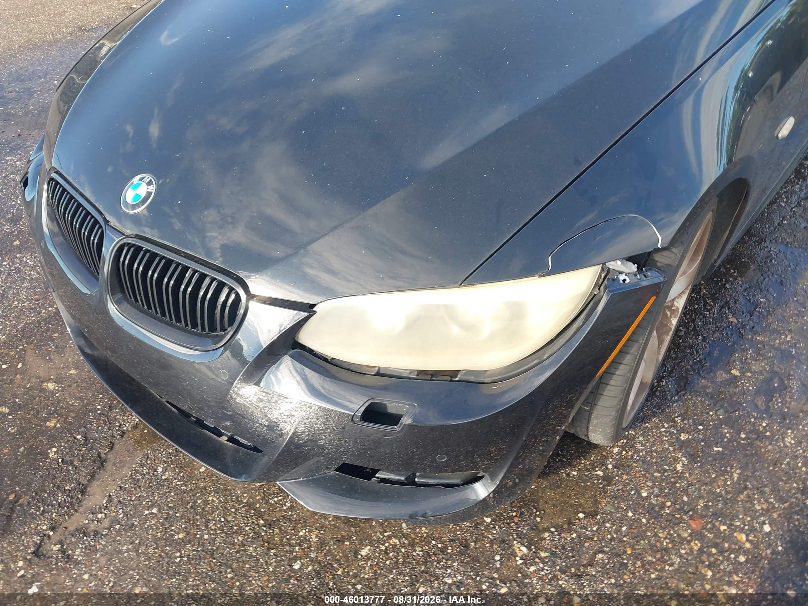2011 Bmw 335i   Black vin: WBADX7C59BE580025