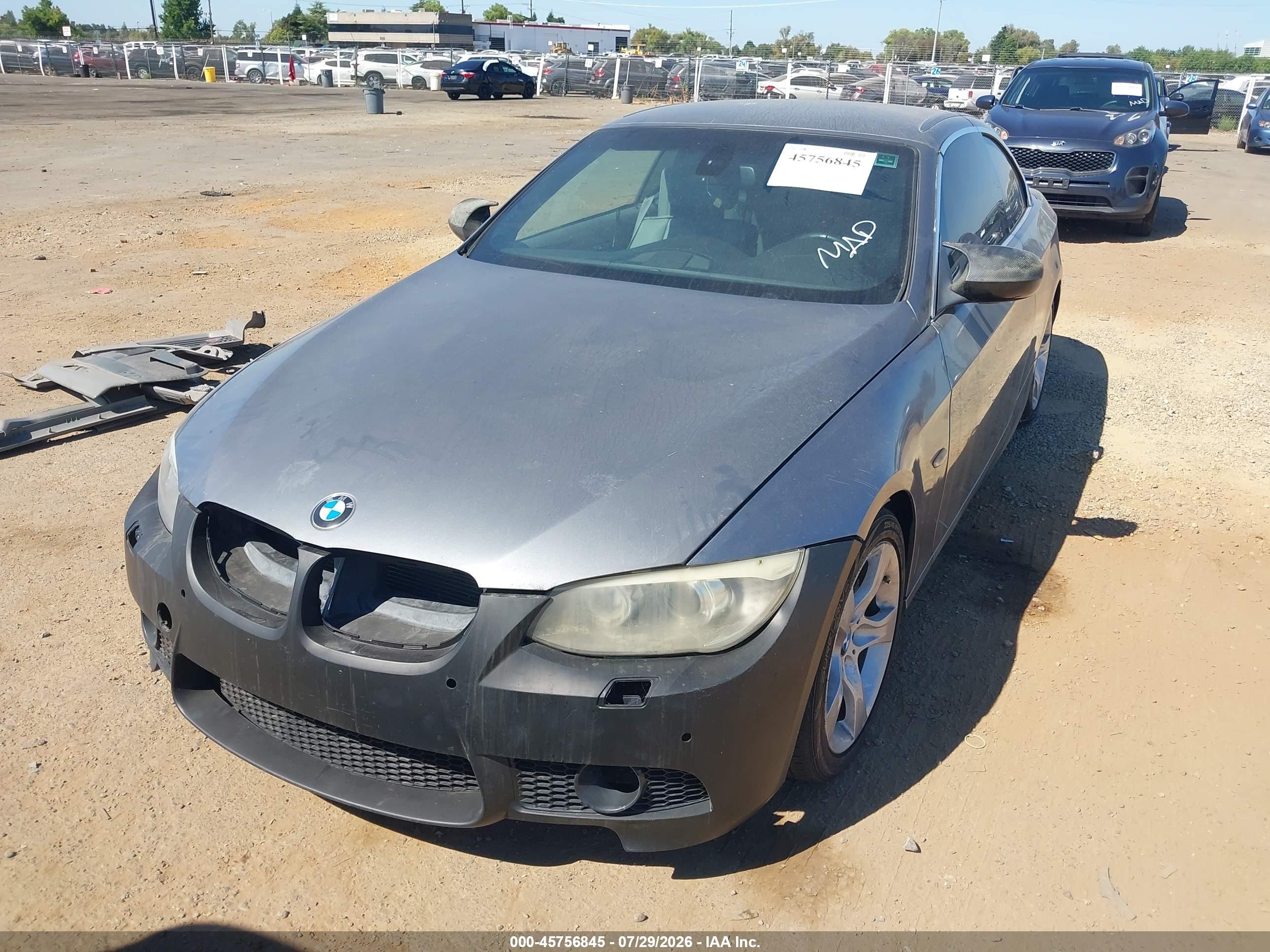 2011 Bmw 335i   Gray vin: WBADX7C59BE742543