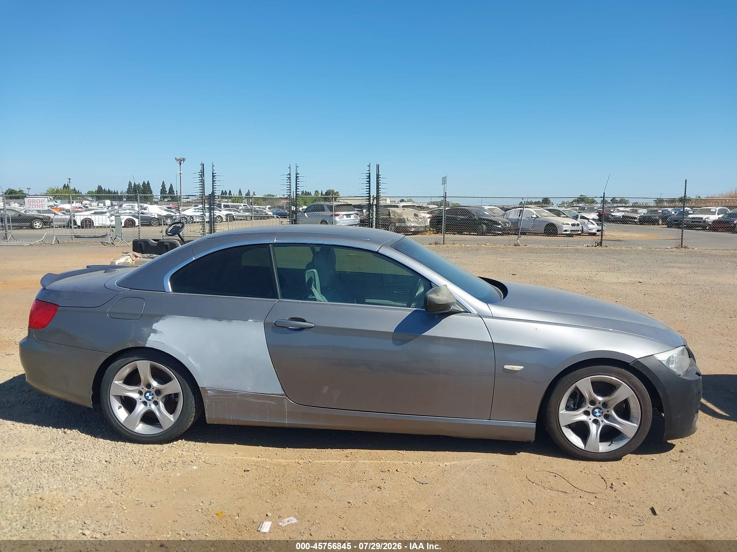 2011 Bmw 335i   Gray vin: WBADX7C59BE742543