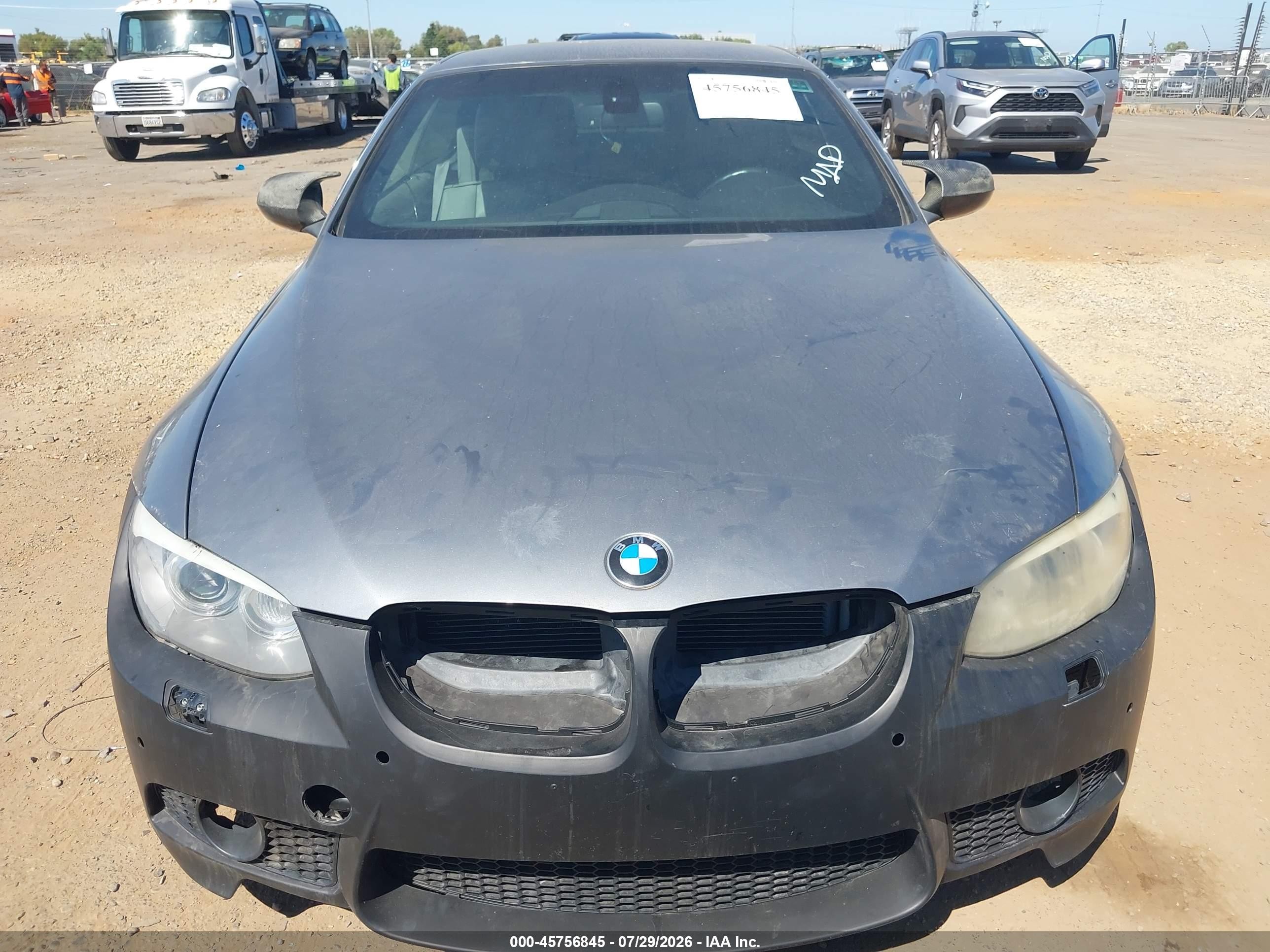 2011 Bmw 335i   Gray vin: WBADX7C59BE742543
