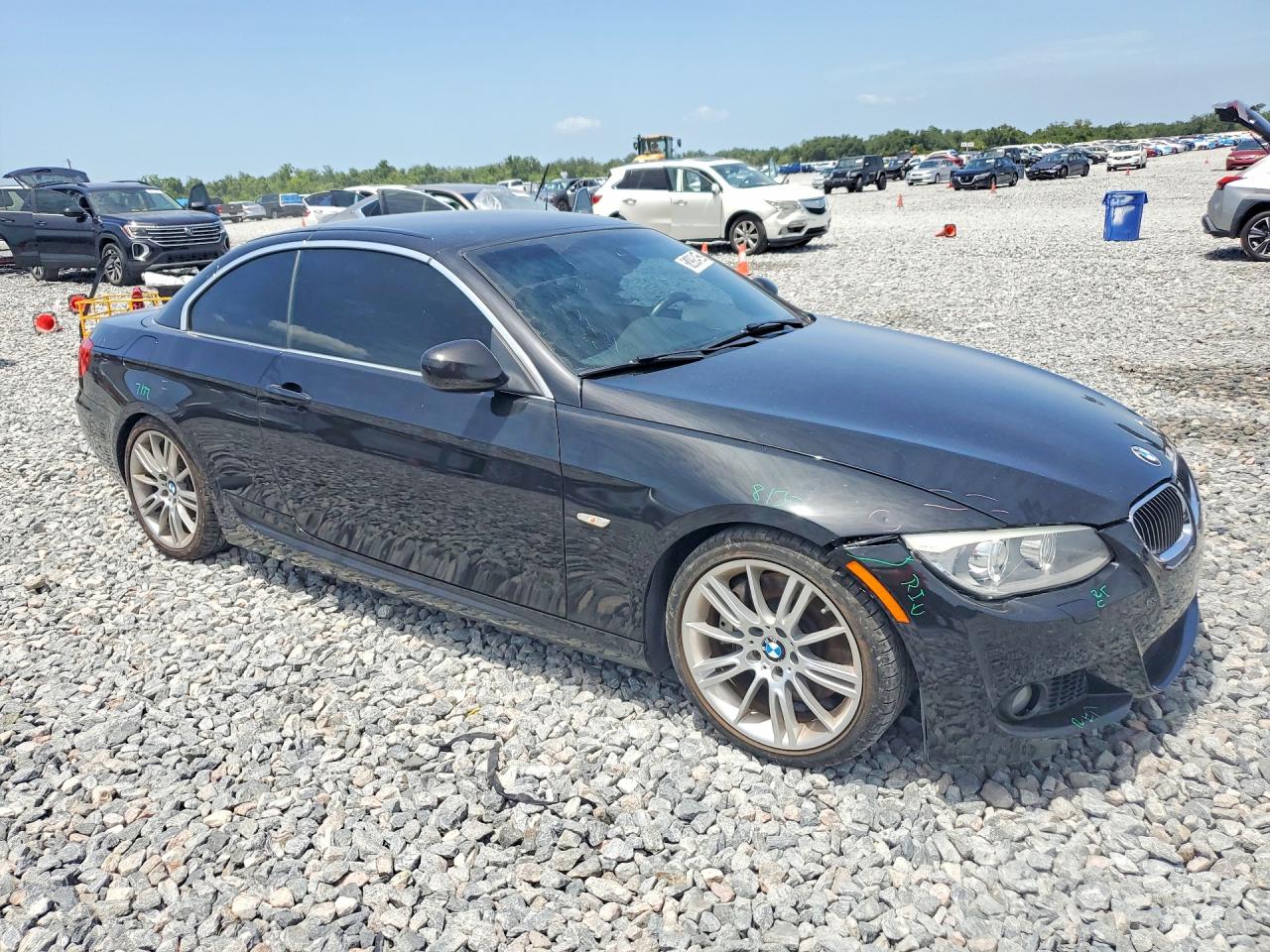 2013 Bmw 335 I Black vin: WBADX7C59DE746224