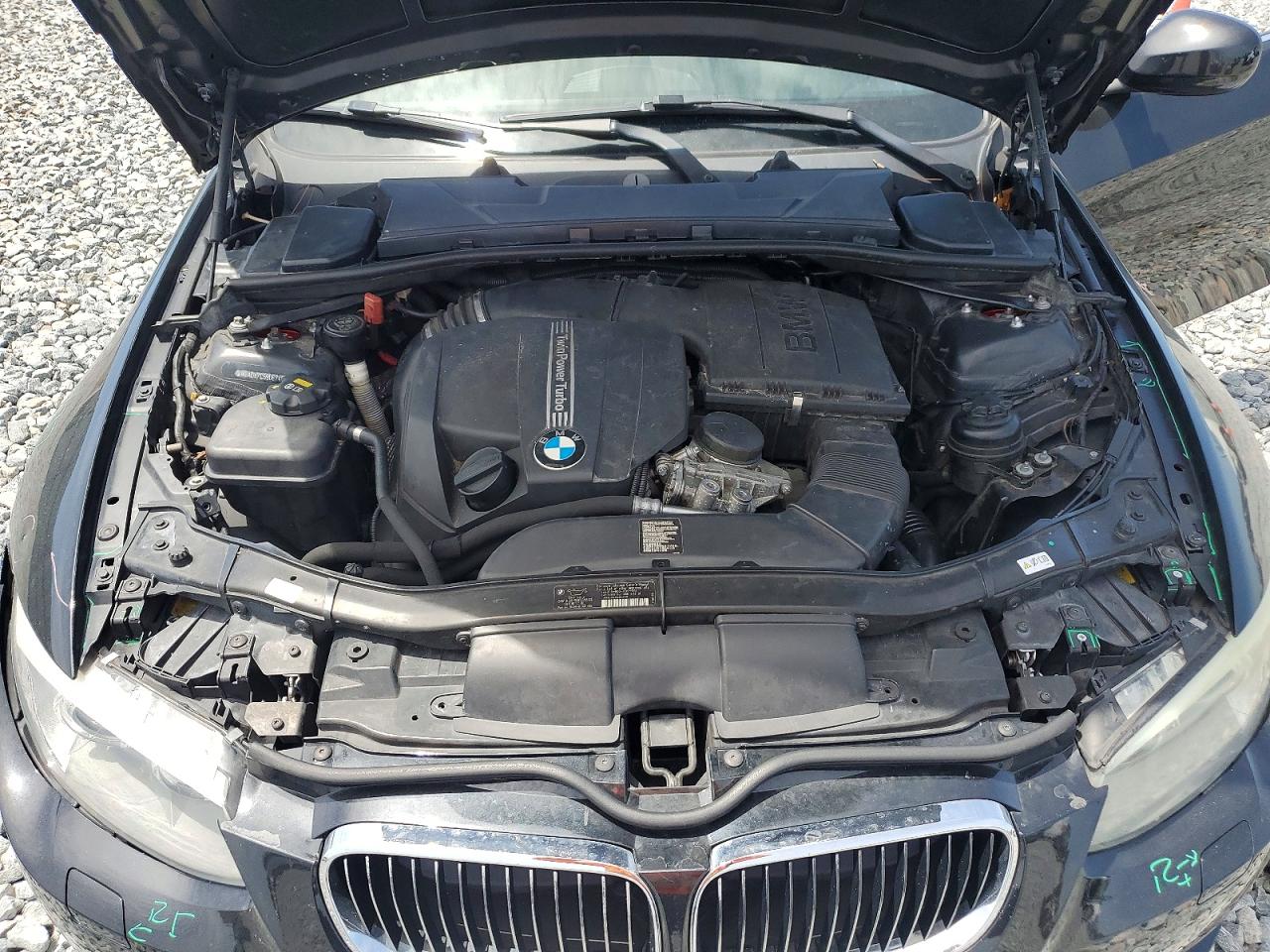 2013 Bmw 335 I Black vin: WBADX7C59DE746224