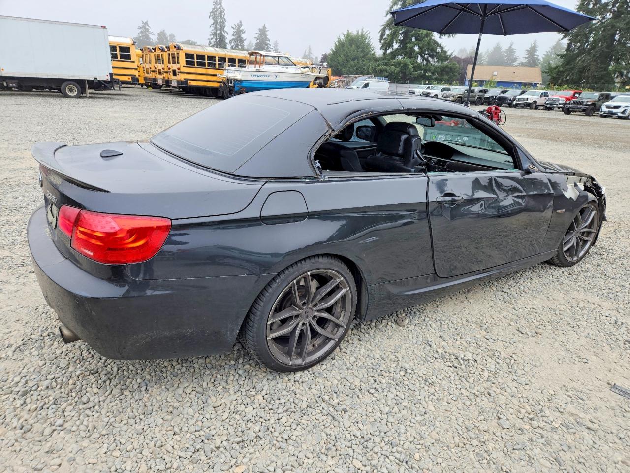 2012 Bmw 335 I Black vin: WBADX7C5XCE745548