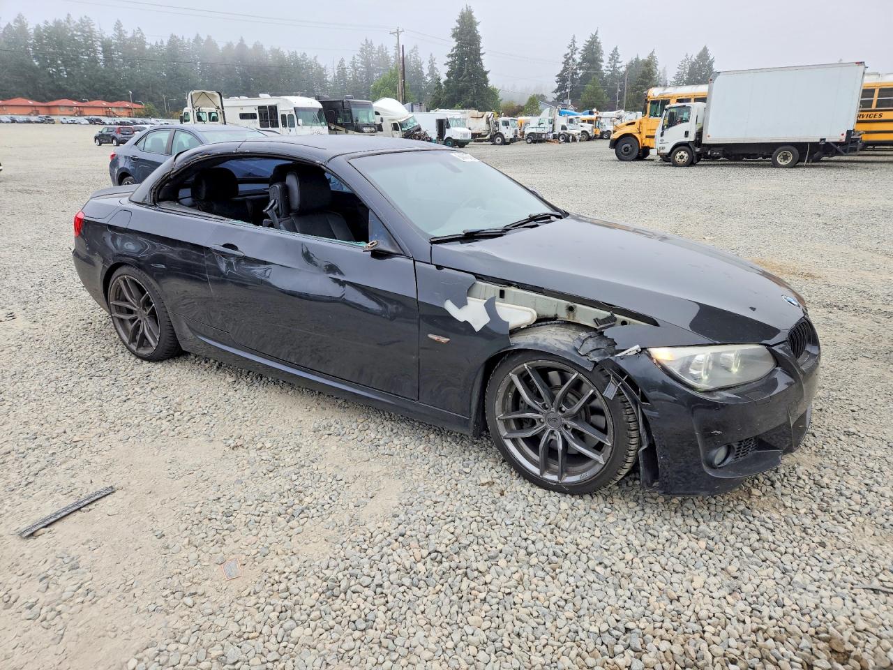 2012 Bmw 335 I Black vin: WBADX7C5XCE745548