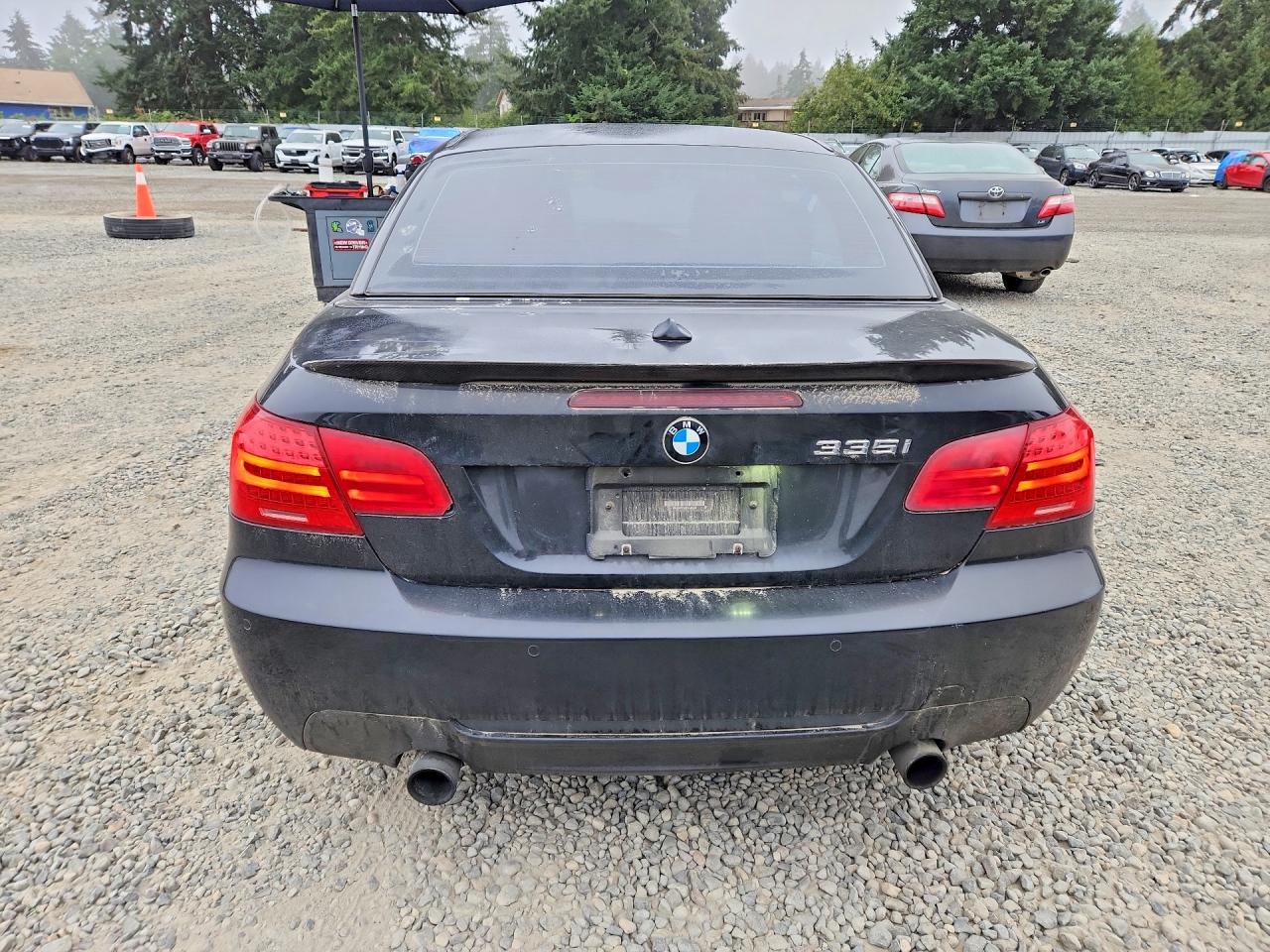 2012 Bmw 335 I Black vin: WBADX7C5XCE745548