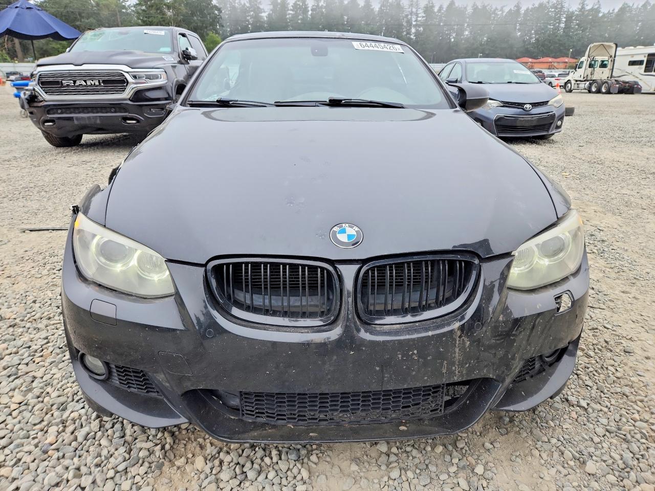 2012 Bmw 335 I Black vin: WBADX7C5XCE745548