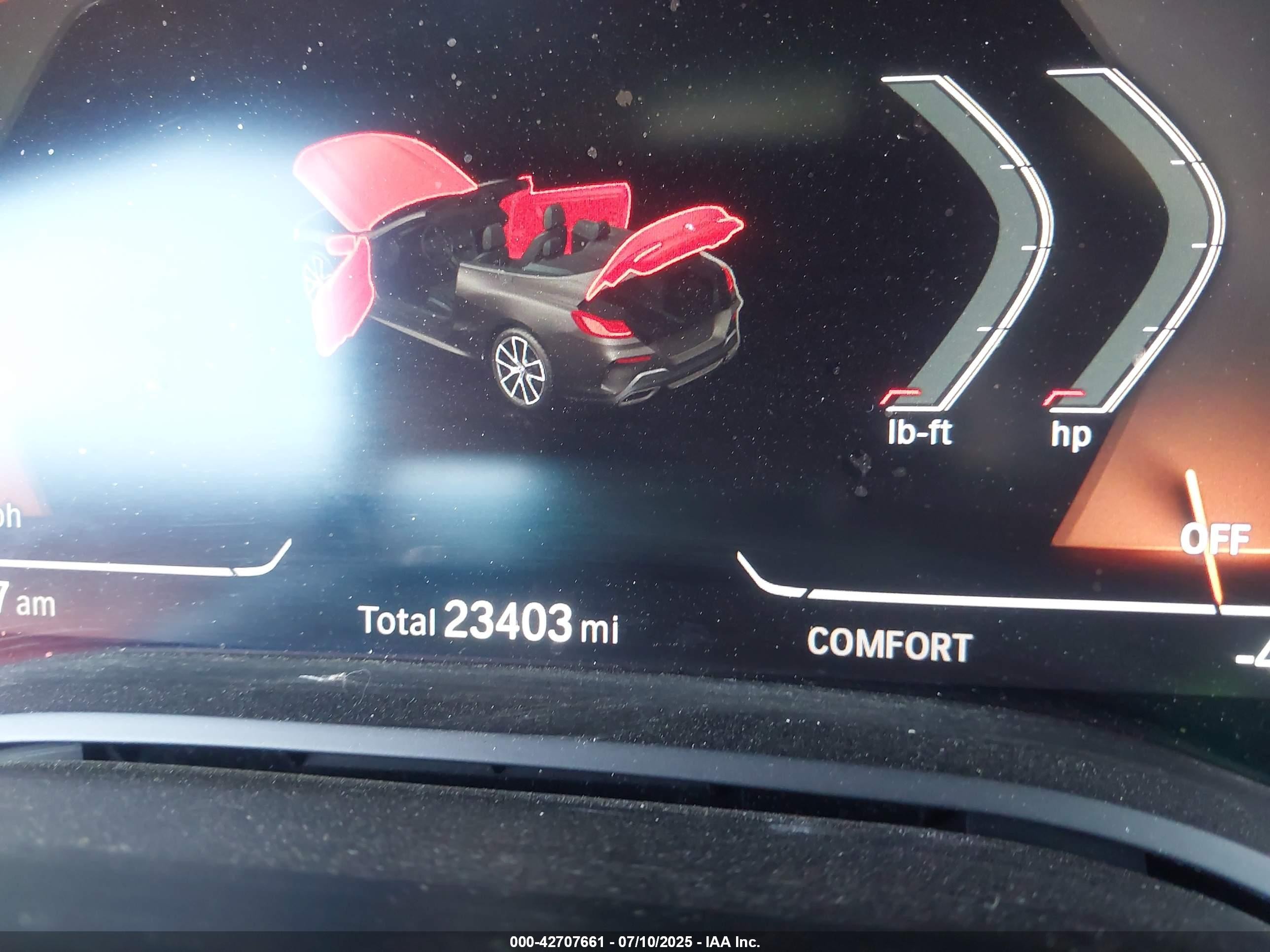 2023 Bmw 840 I White vin: WBADZ2C00PCL05048
