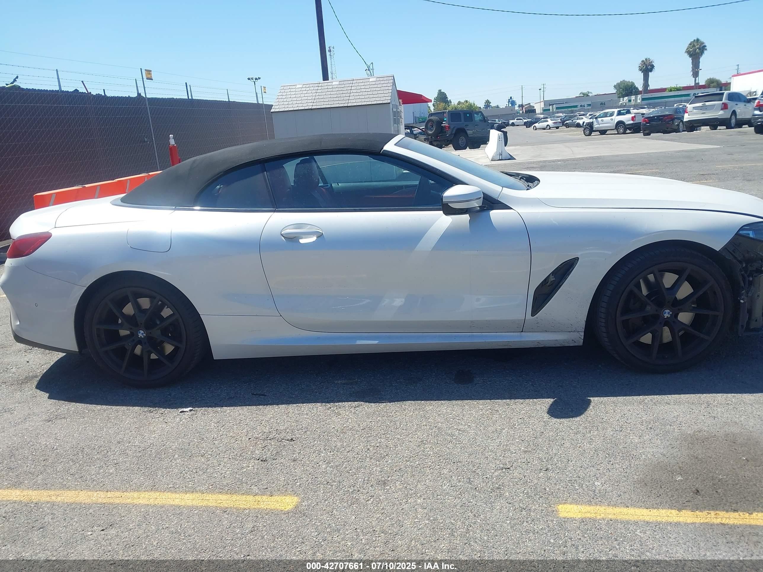 2023 Bmw 840 I White vin: WBADZ2C00PCL05048