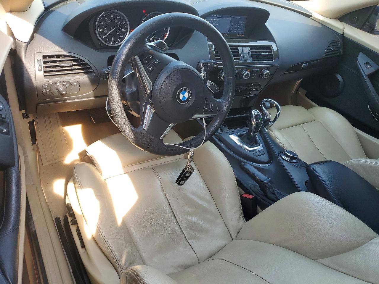 2008 Bmw 650 I Blue vin: WBAEA53508CV90702