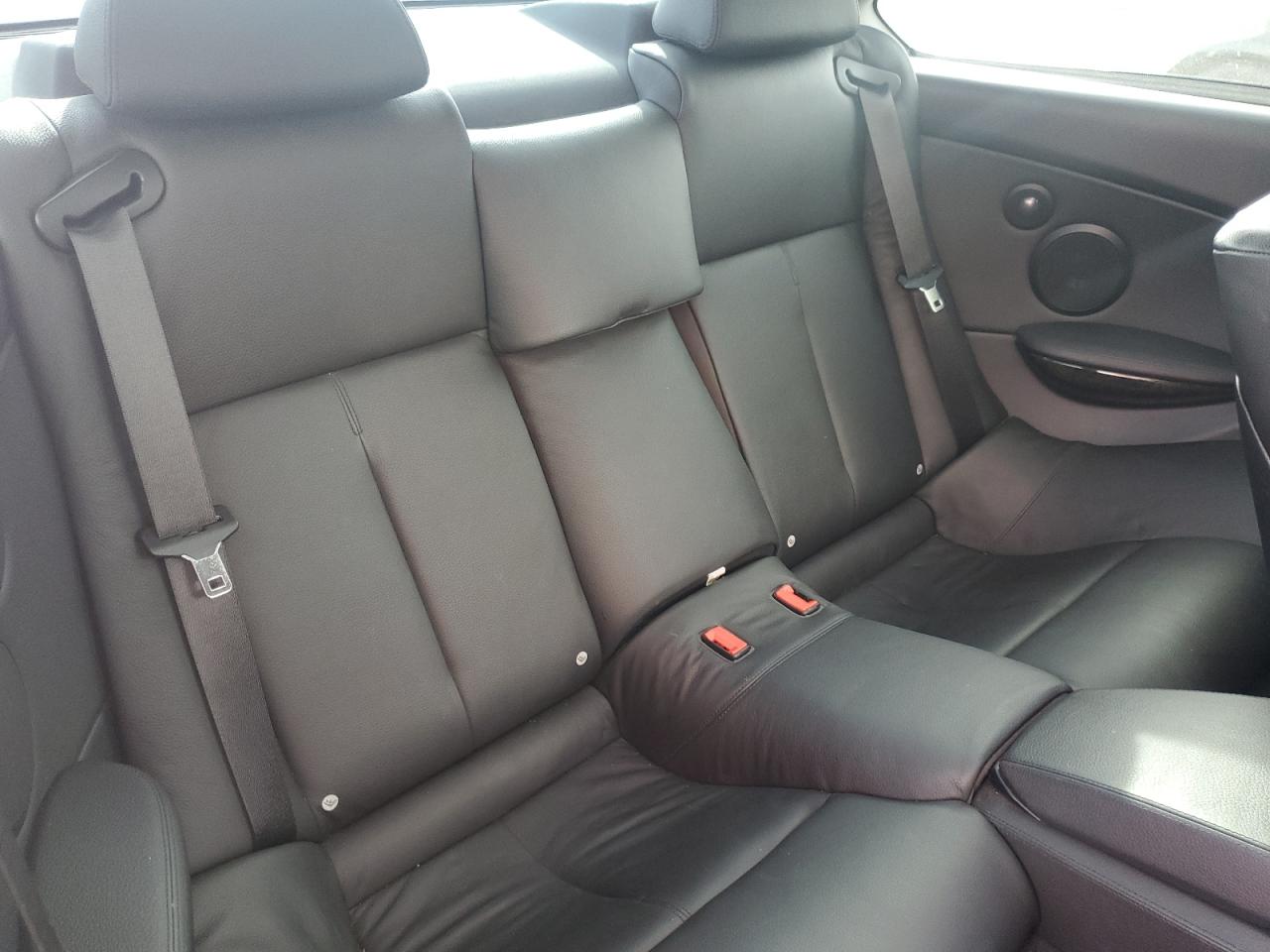 2008 Bmw 650 I Black vin: WBAEA53508CV91574