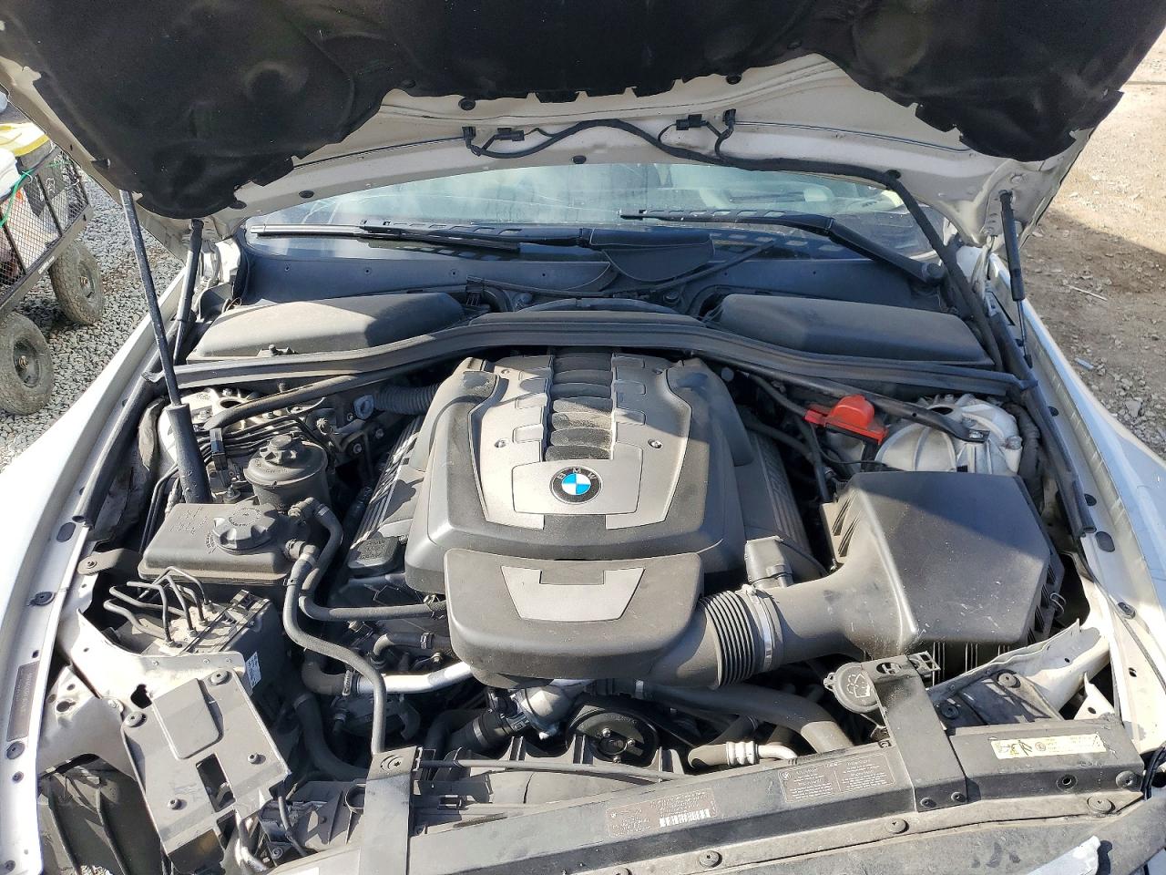 2008 Bmw 650 I Желто-коричневый vin: WBAEA53528CV91415