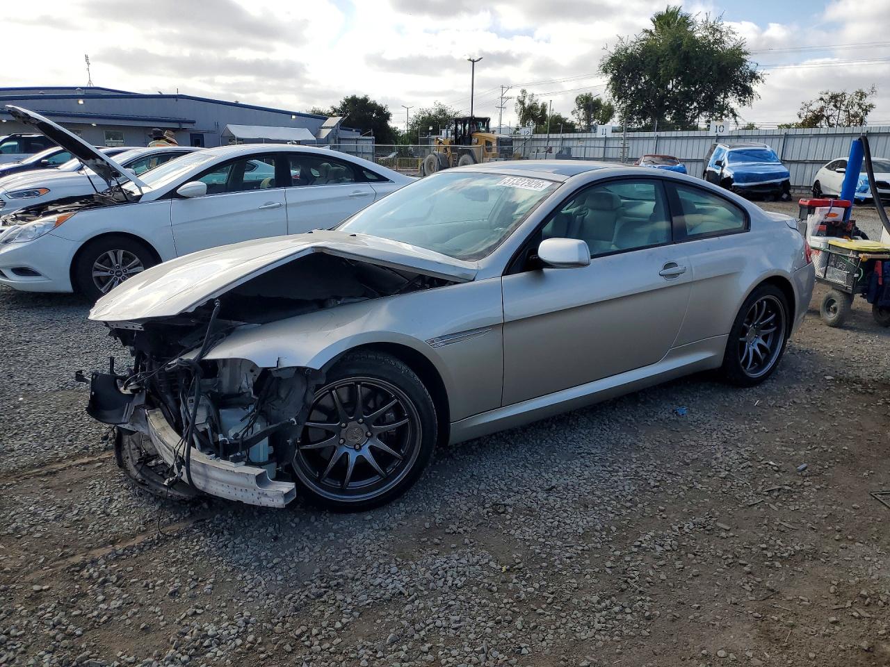 2008 Bmw 650 I Tan vin: WBAEA53528CV91415