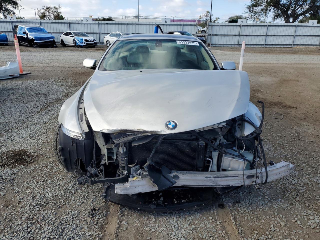 2008 Bmw 650 I Желто-коричневый vin: WBAEA53528CV91415