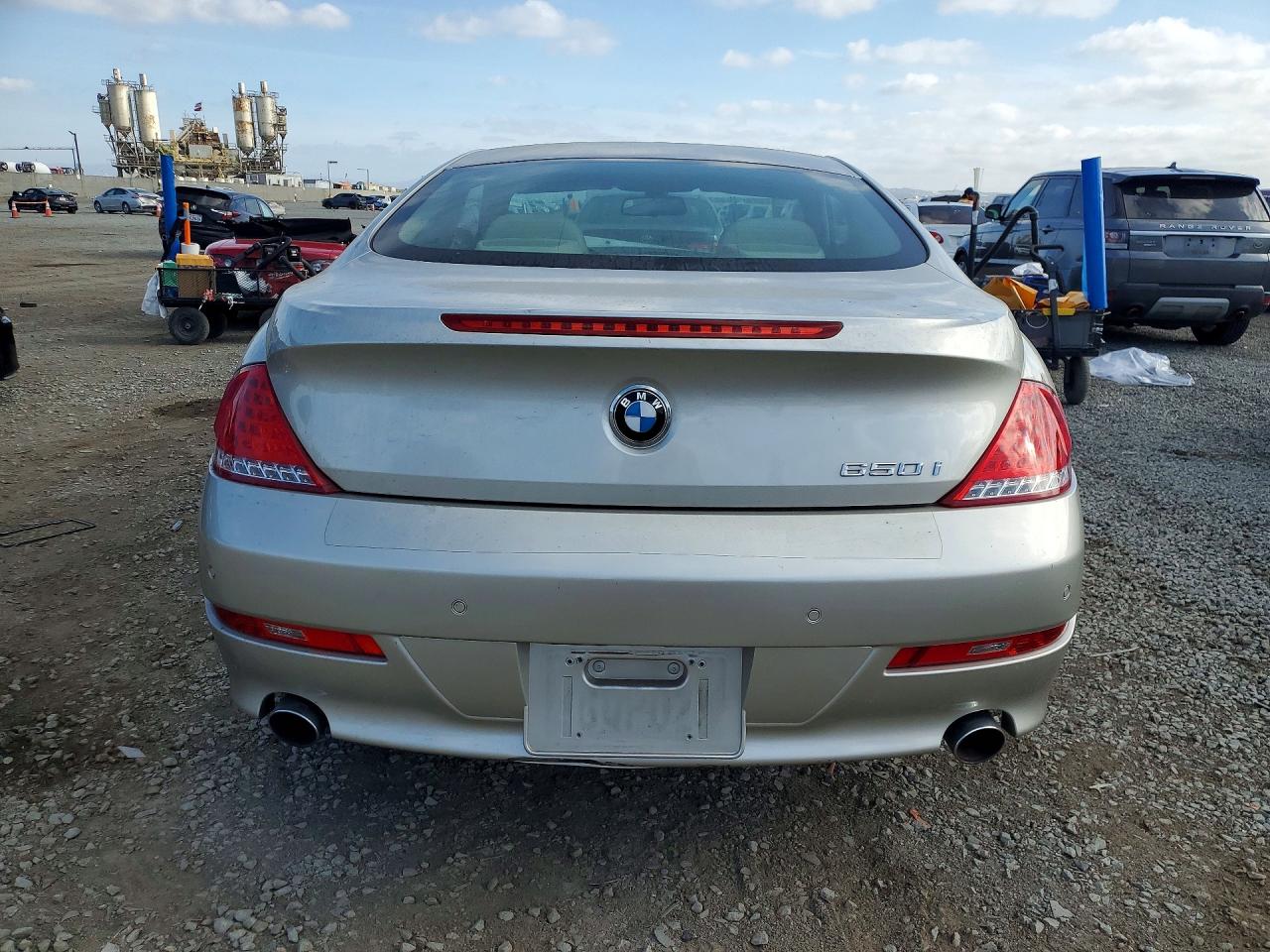 2008 Bmw 650 I Желто-коричневый vin: WBAEA53528CV91415