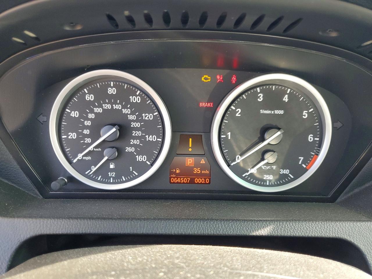 2008 Bmw 650 I Желто-коричневый vin: WBAEA53528CV91415