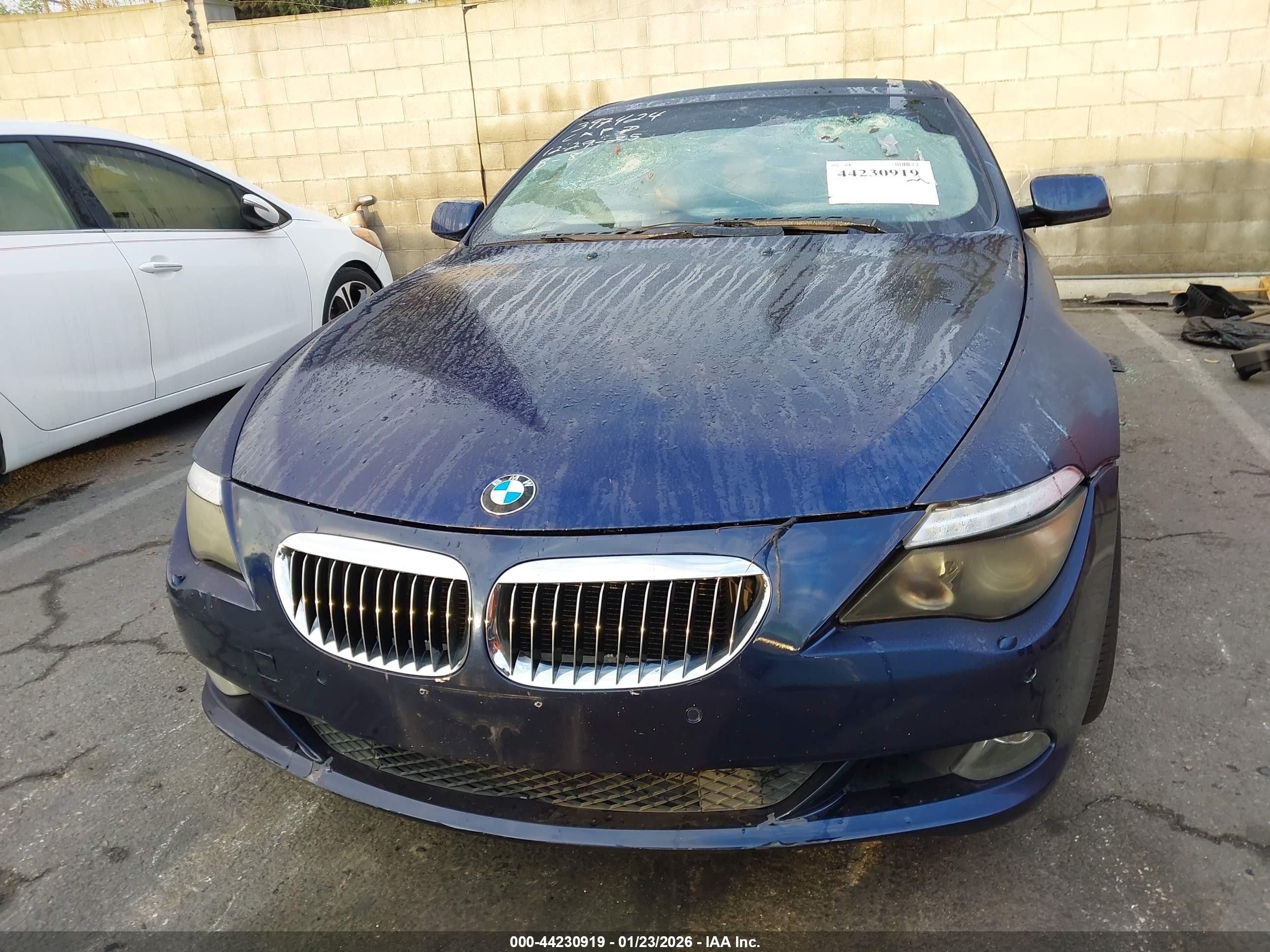 2008 Bmw 650i   Purple vin: WBAEA53538CV91469