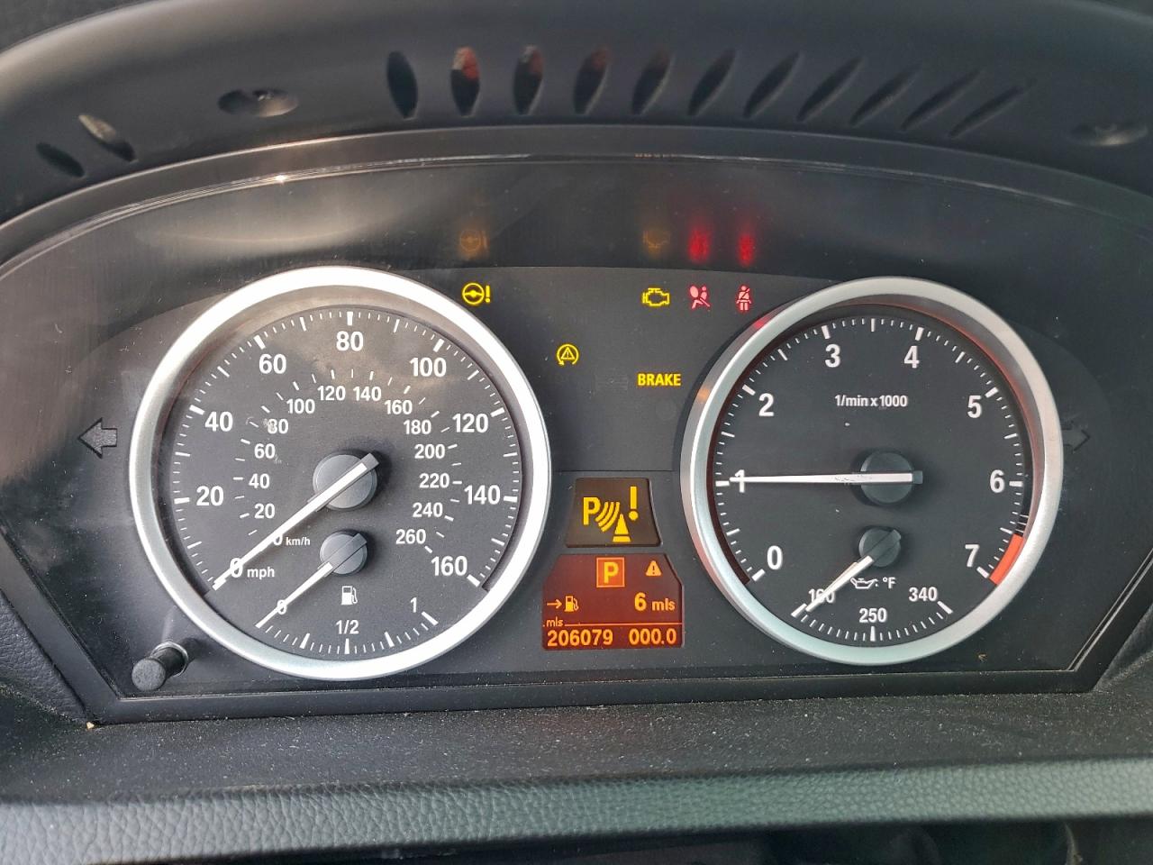 2009 Bmw 650 I Red vin: WBAEA53539CV92073