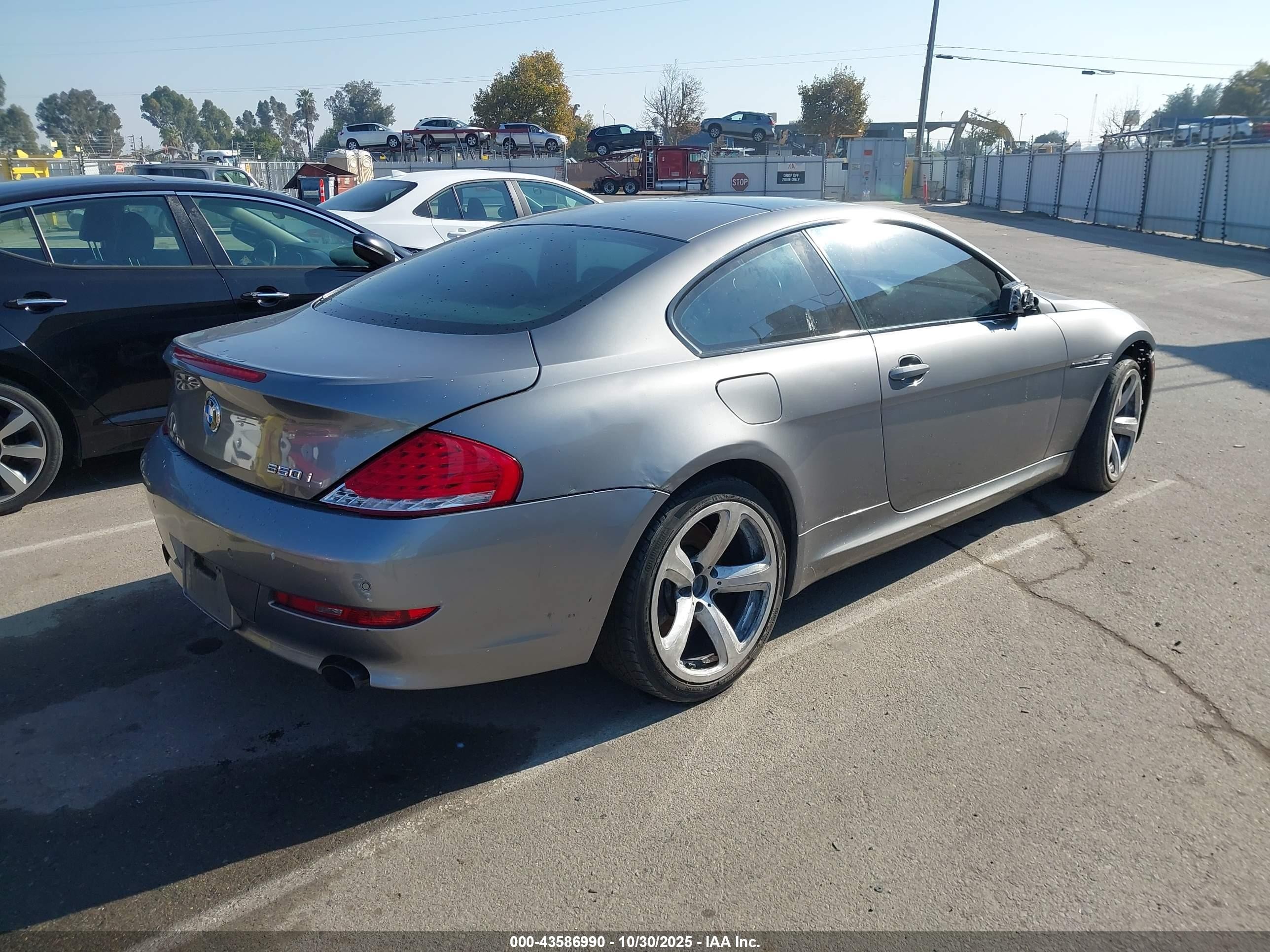 2009 Bmw 650i   Pewter vin: WBAEA53539CV92655