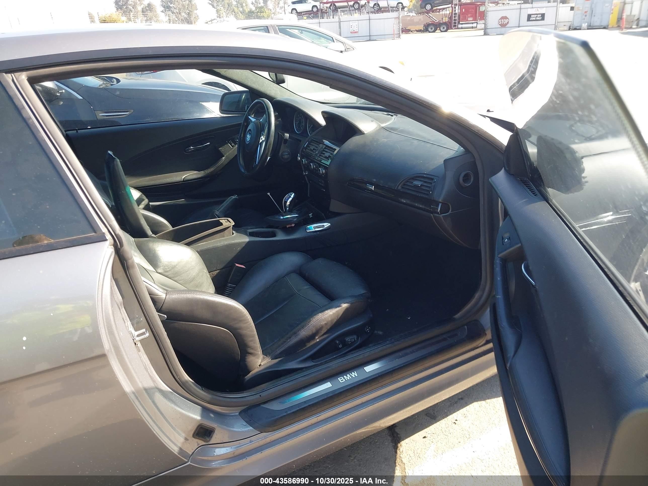 2009 Bmw 650i   Pewter vin: WBAEA53539CV92655