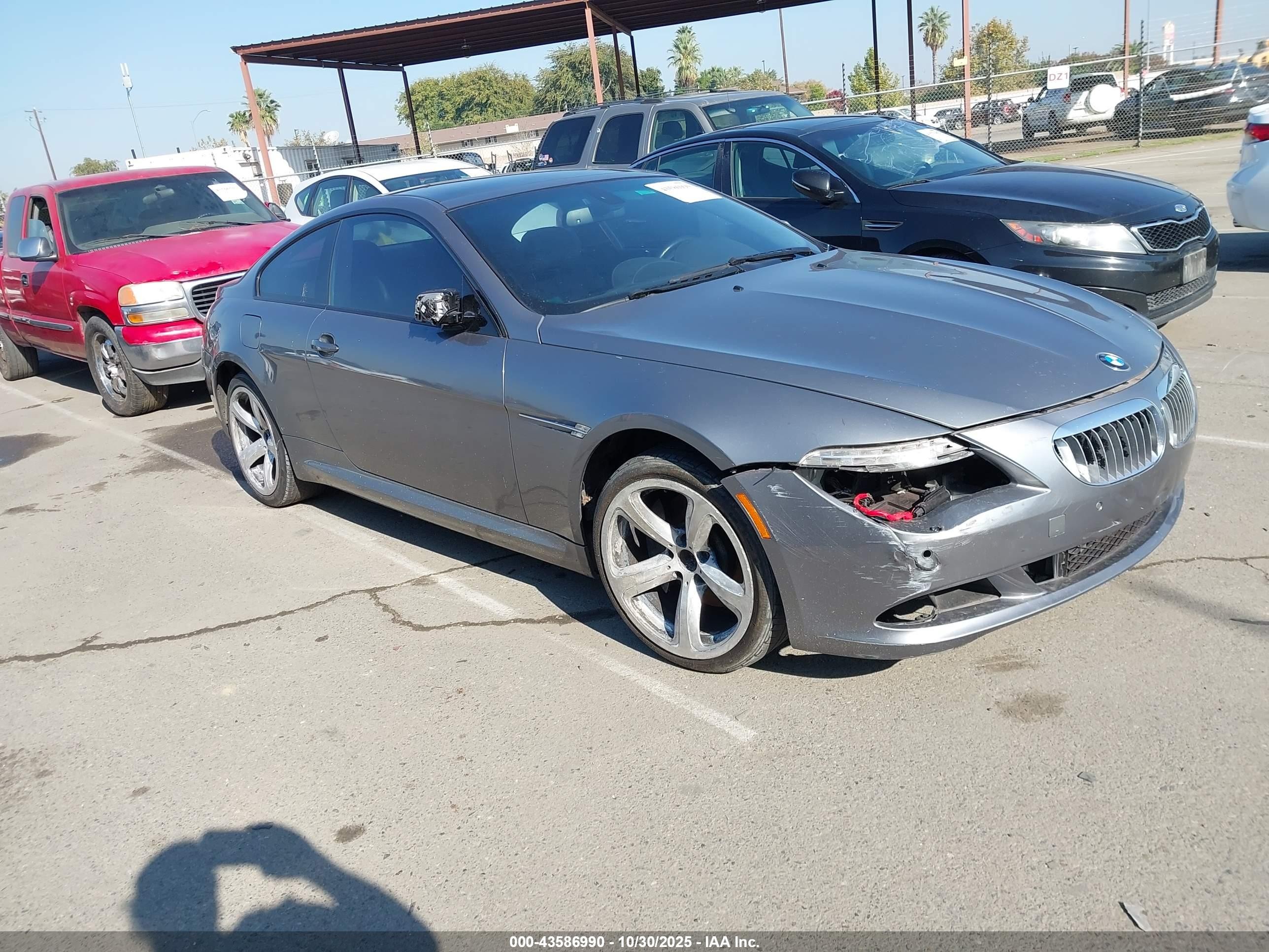 2009 Bmw 650i   Pewter vin: WBAEA53539CV92655