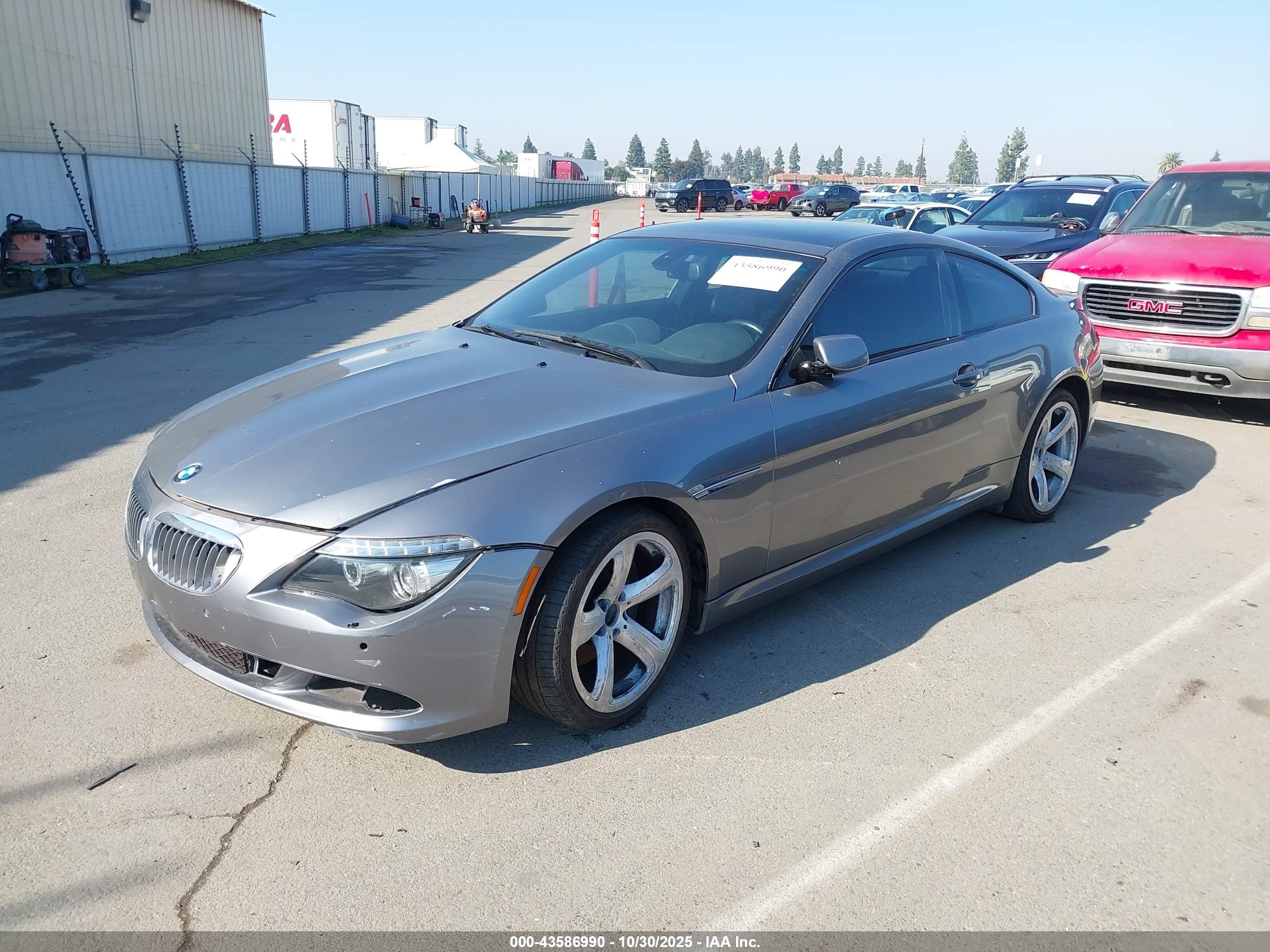 2009 Bmw 650i   Pewter vin: WBAEA53539CV92655