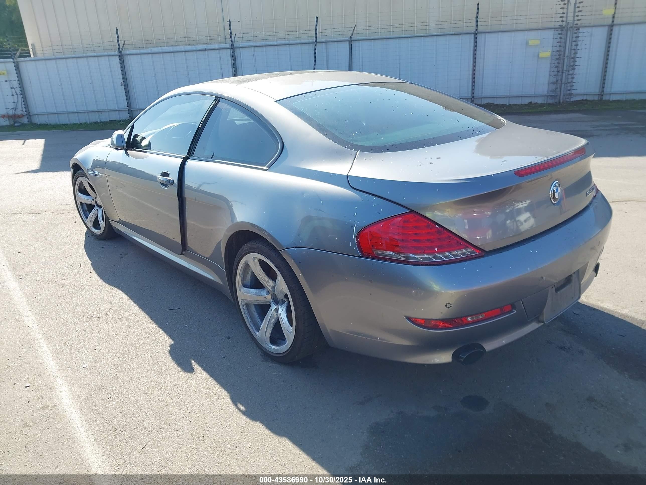 2009 Bmw 650i   Pewter vin: WBAEA53539CV92655