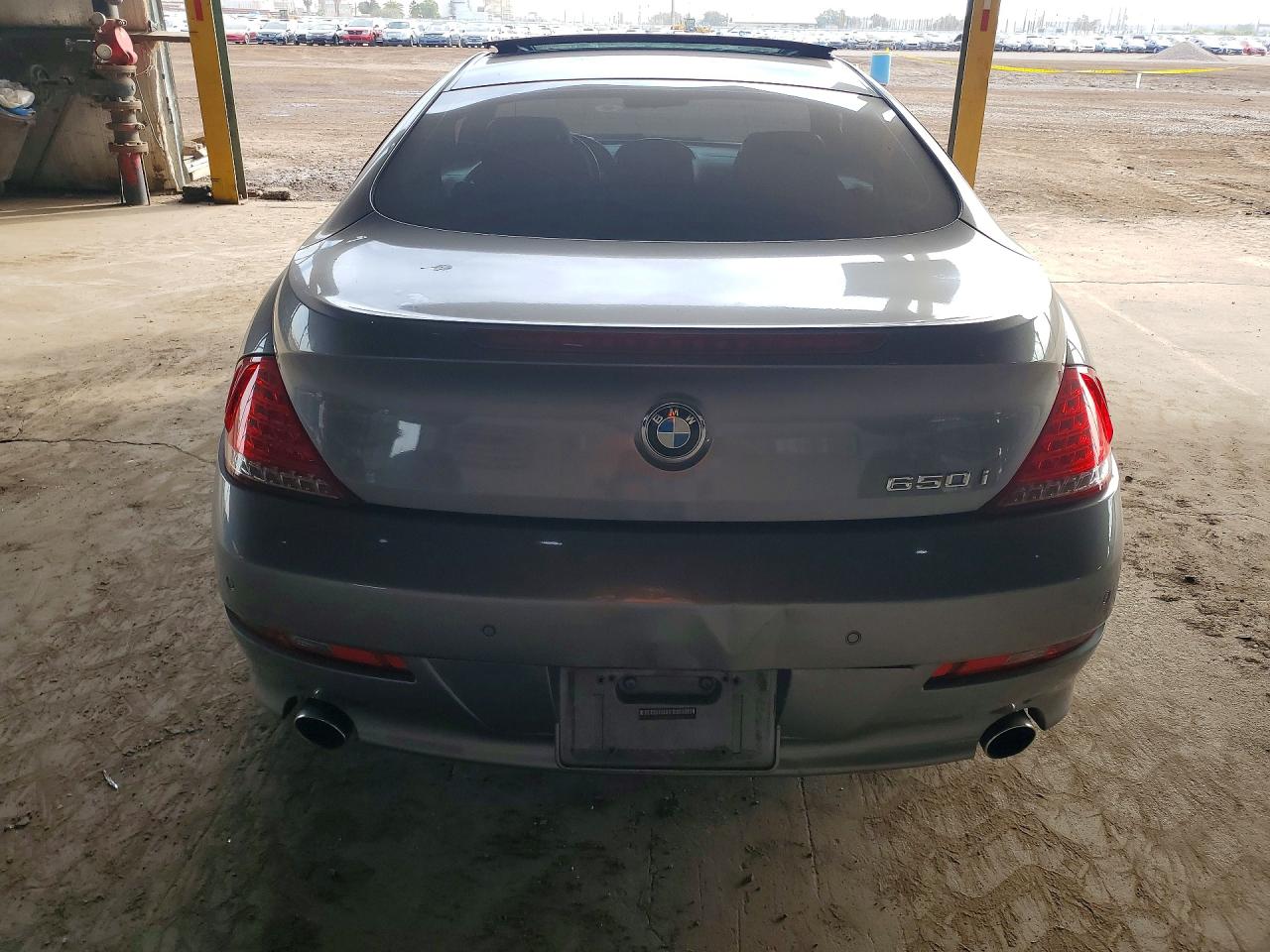 2008 Bmw 650 I Silver vin: WBAEA53548CV90024