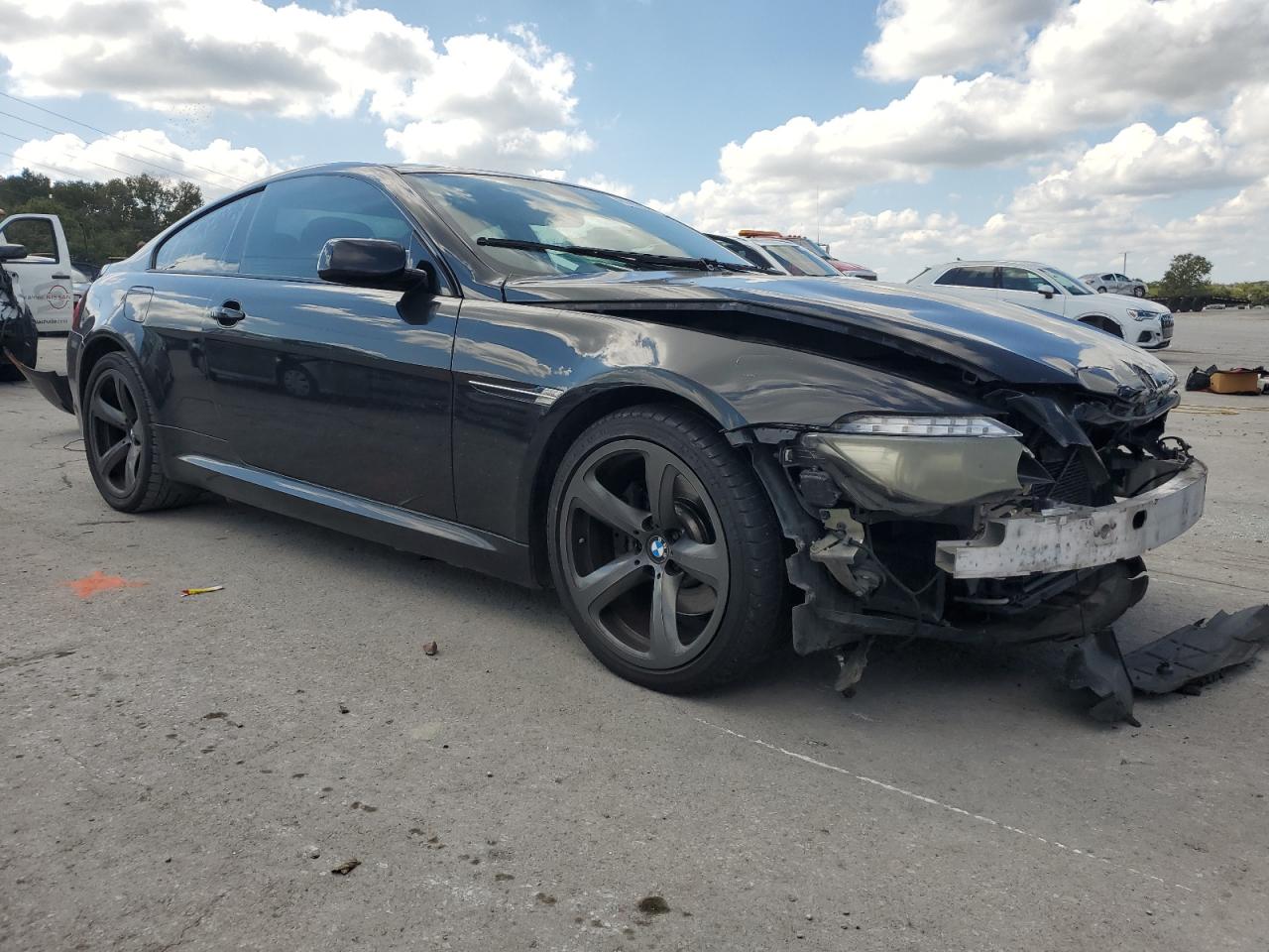 2008 Bmw 650 I Черный vin: WBAEA53548CV91187