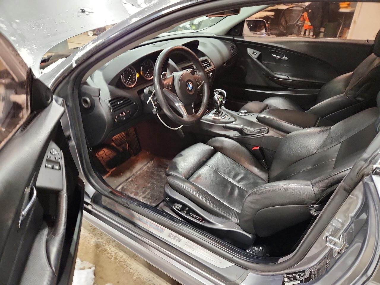 2008 Bmw 650 I Gray vin: WBAEA53558CV90257