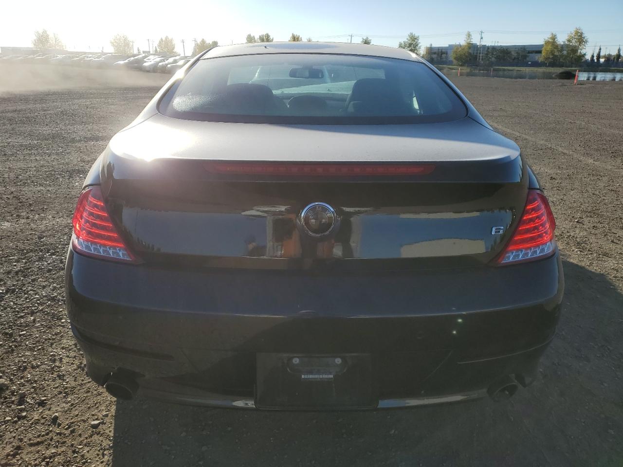 2009 Bmw 650 I Black vin: WBAEA53569CV92133