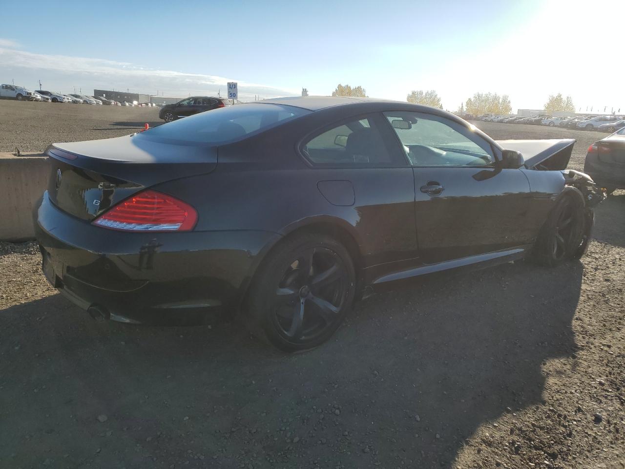 2009 Bmw 650 I Black vin: WBAEA53569CV92133