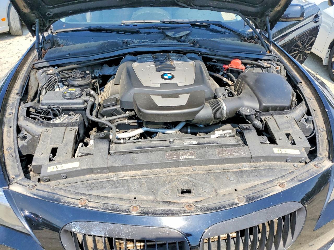 2008 Bmw 650 I Black vin: WBAEA53598CV90620