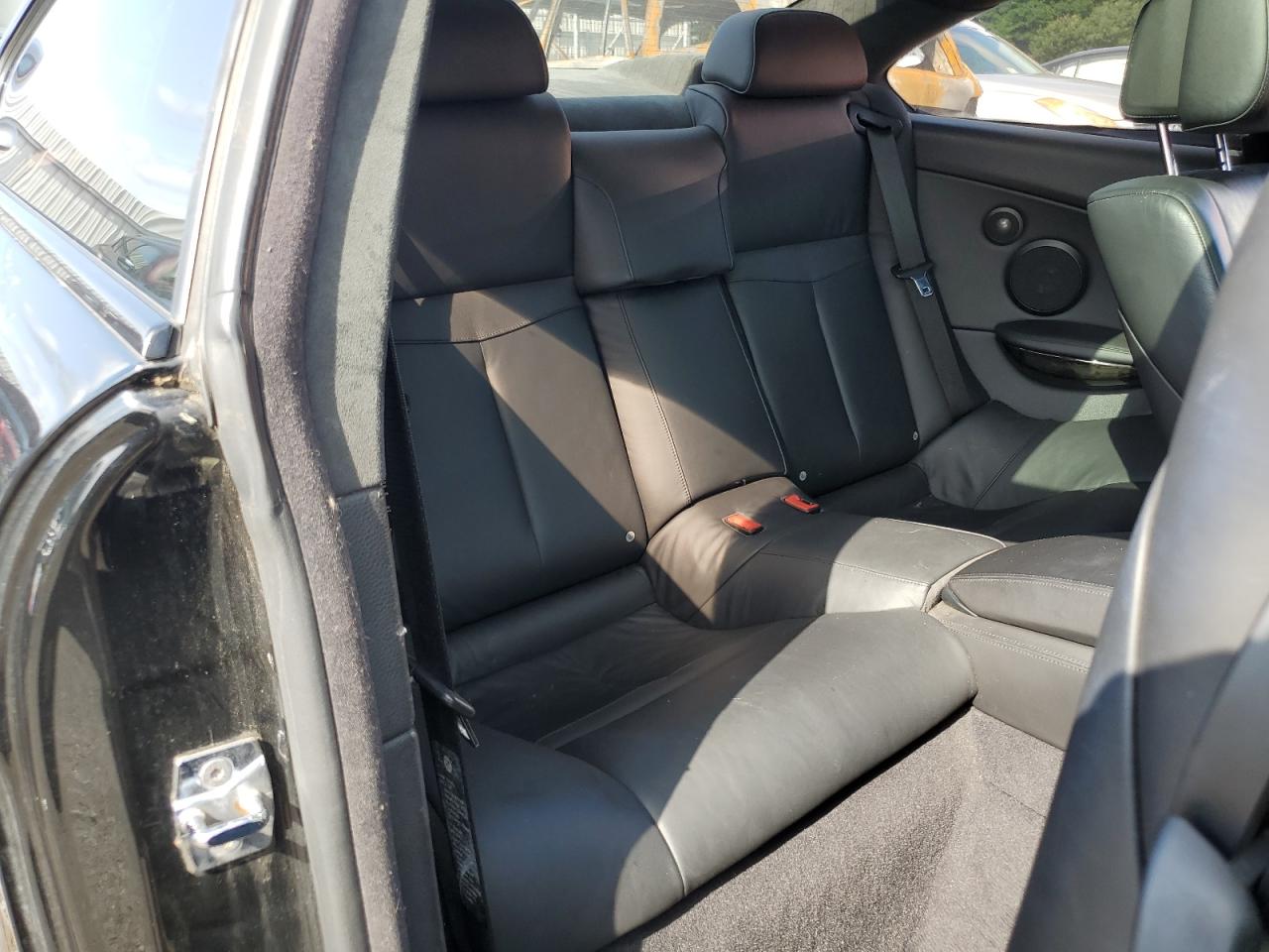 2009 Bmw 650 I Black vin: WBAEA535X9CV92314