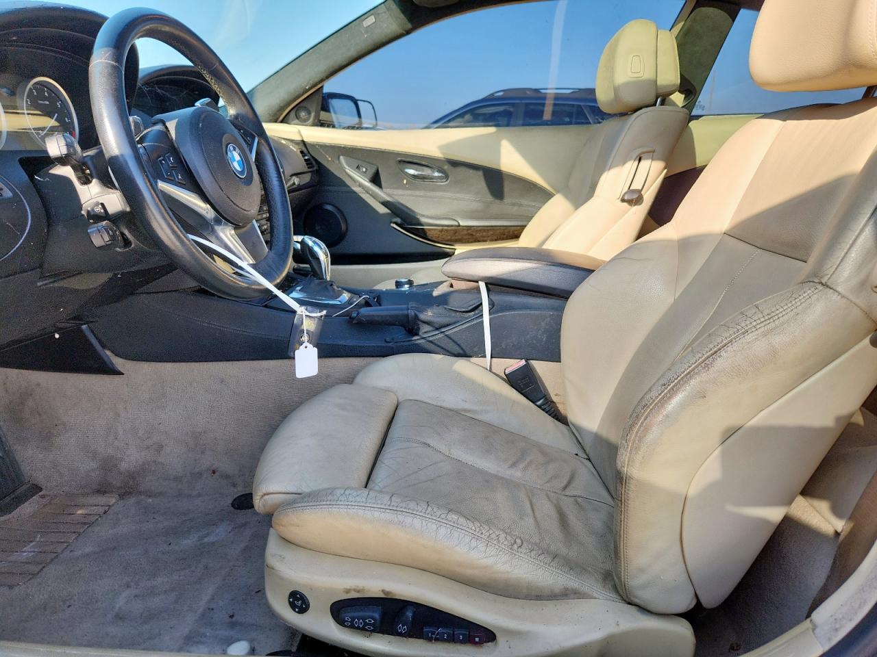 2009 Bmw 650 I Blue vin: WBAEA535X9CV92362