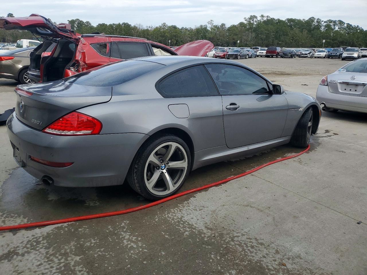 2009 Bmw 650 I Gray vin: WBAEA535X9CV92443