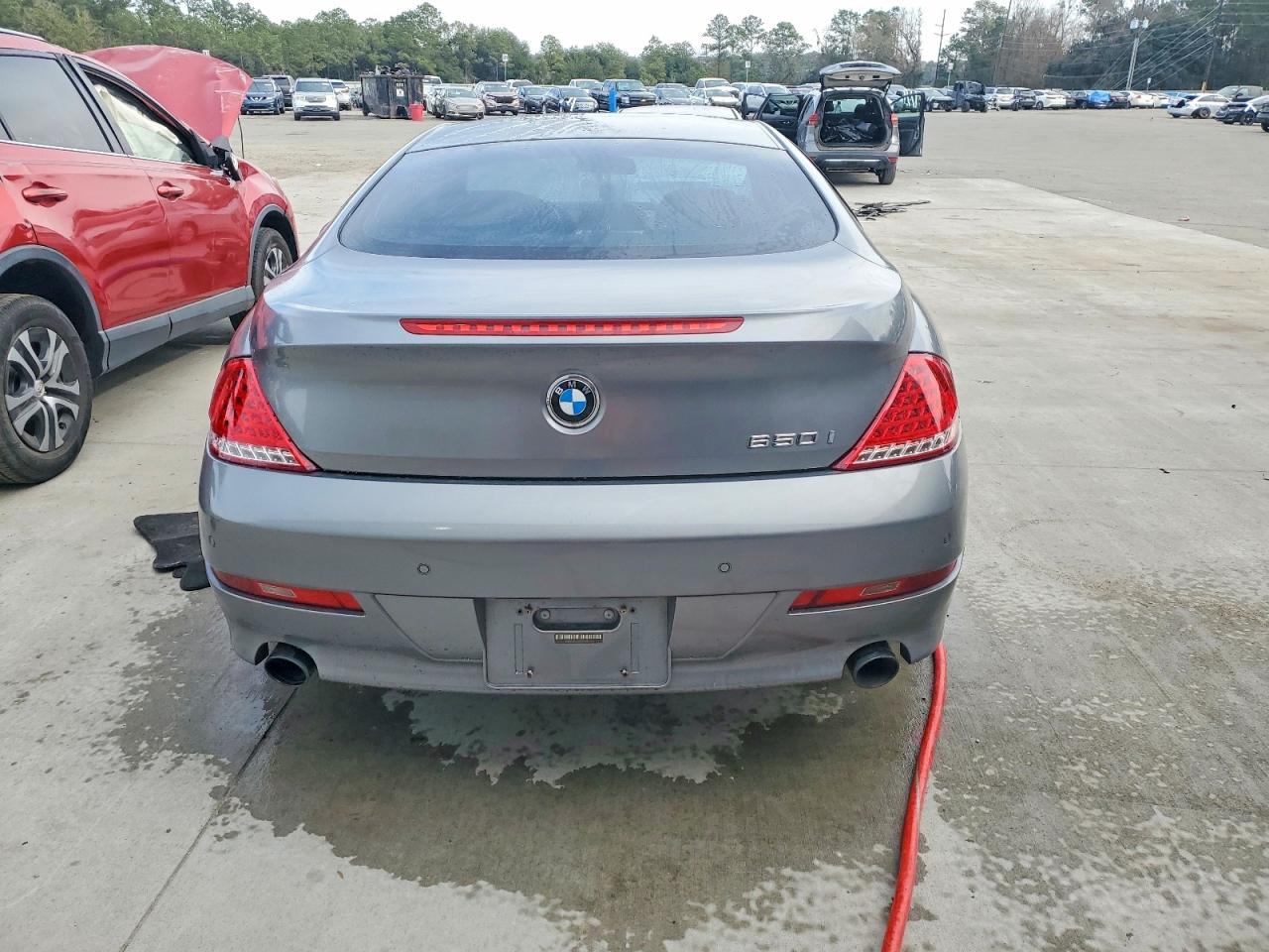 2009 Bmw 650 I Gray vin: WBAEA535X9CV92443