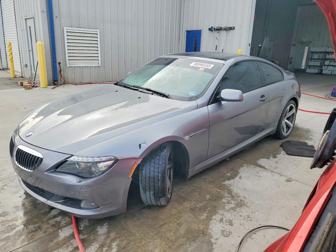 2009 Bmw 650 I Gray vin: WBAEA535X9CV92443