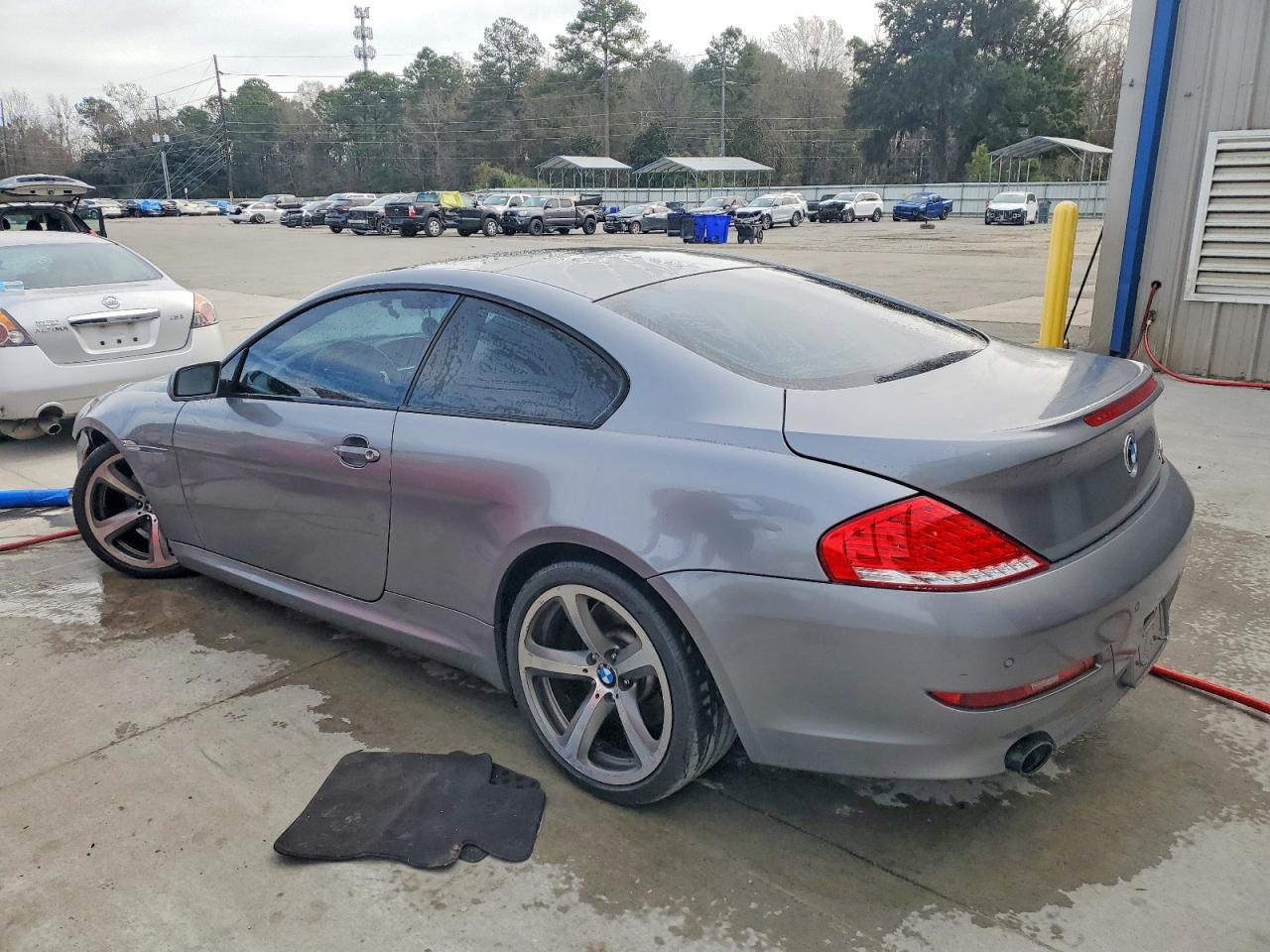 2009 Bmw 650 I Gray vin: WBAEA535X9CV92443