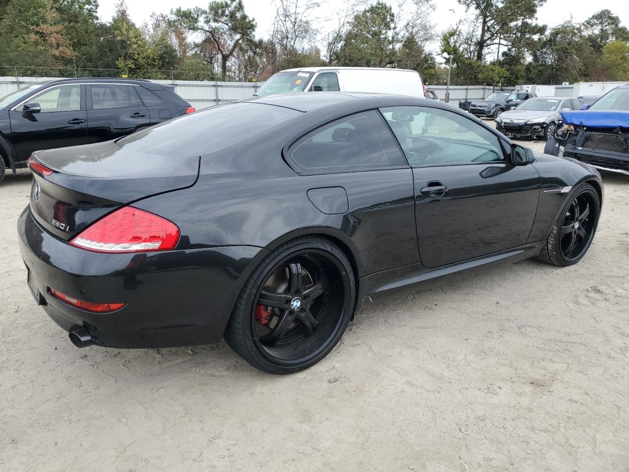 2010 Bmw 650 I Black vin: WBAEA5C51ACV93081