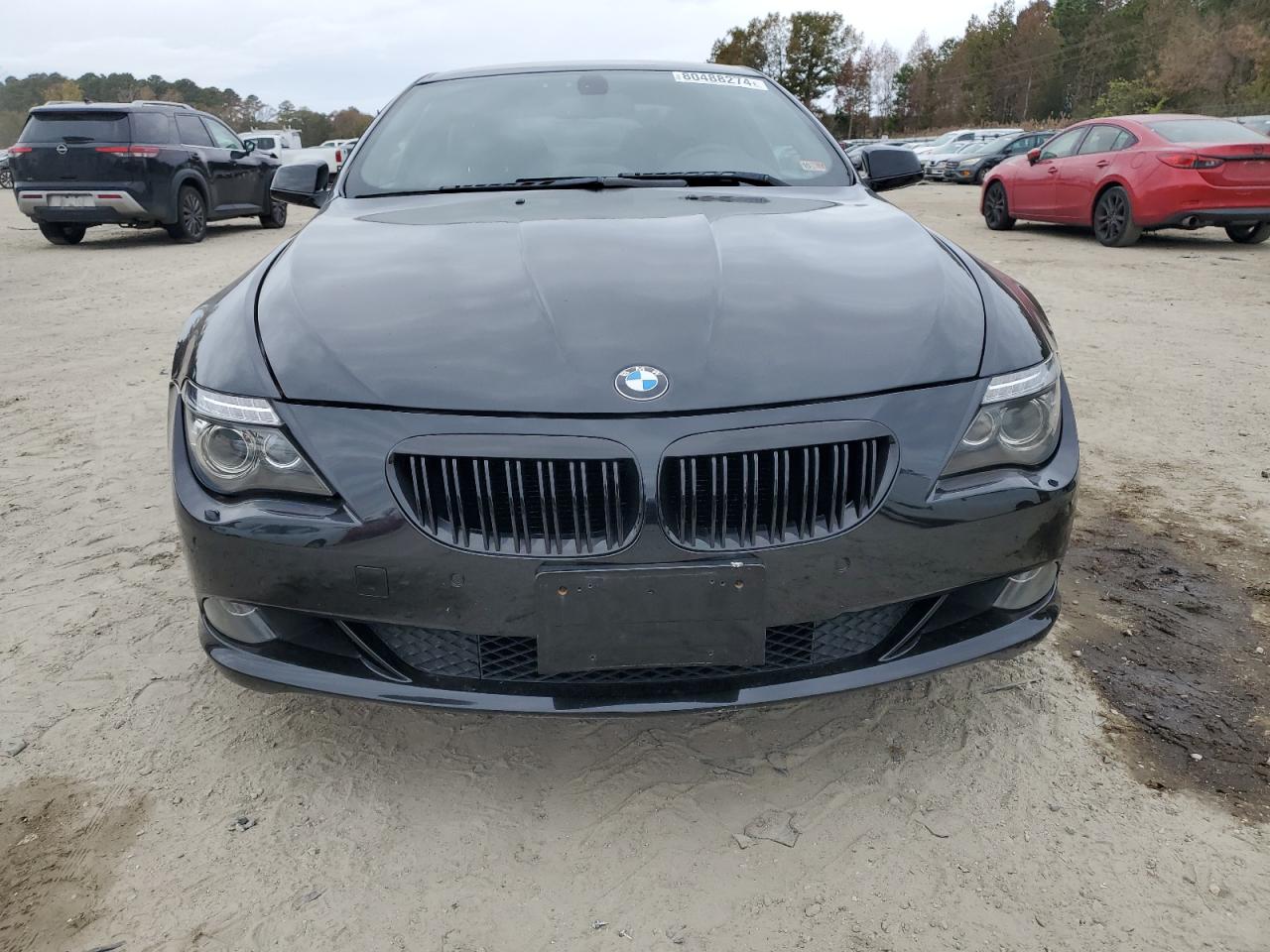 2010 Bmw 650 I Black vin: WBAEA5C51ACV93081