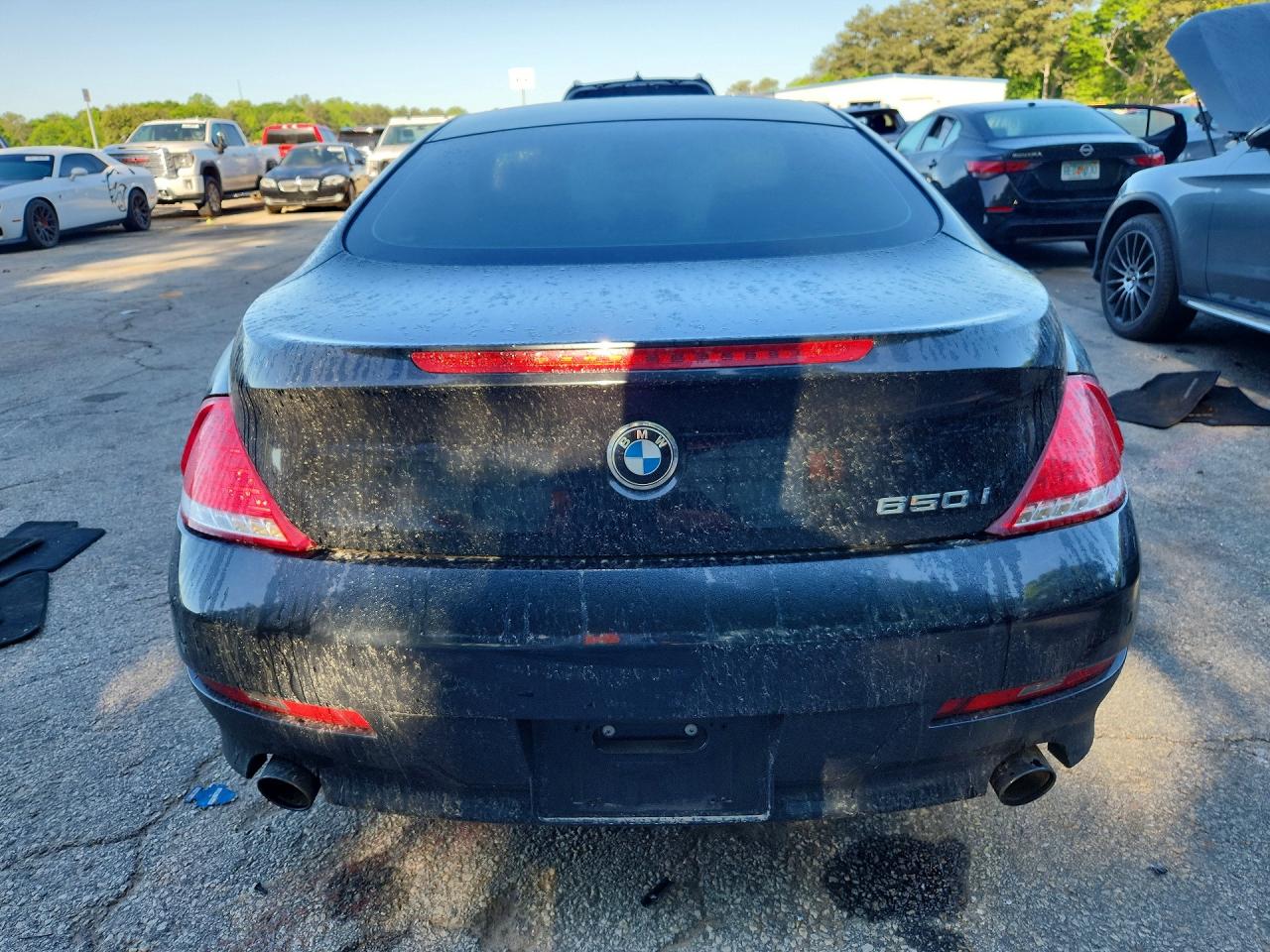 2010 Bmw 650 I Black vin: WBAEA5C54ACV93592