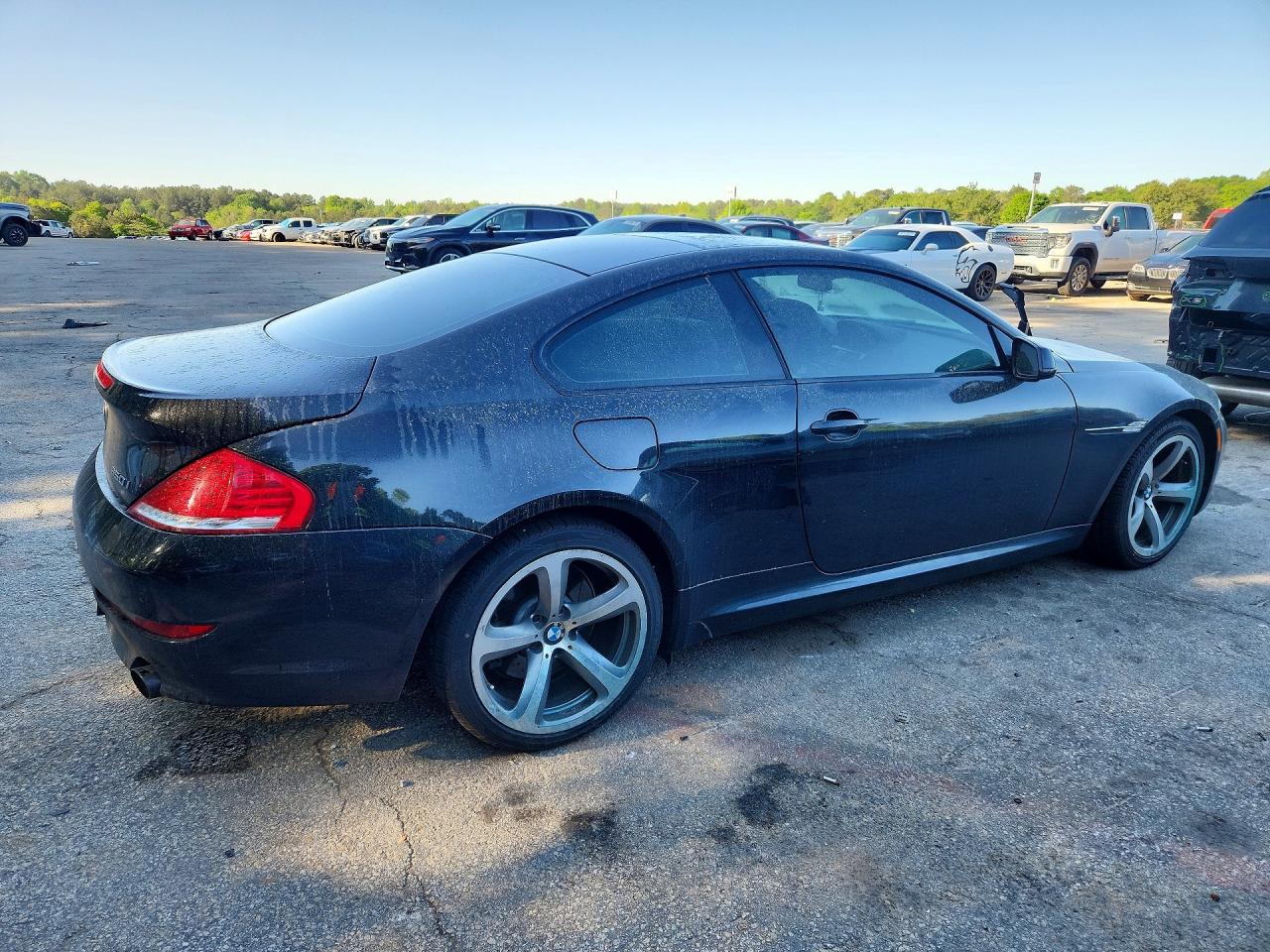 2010 Bmw 650 I Black vin: WBAEA5C54ACV93592