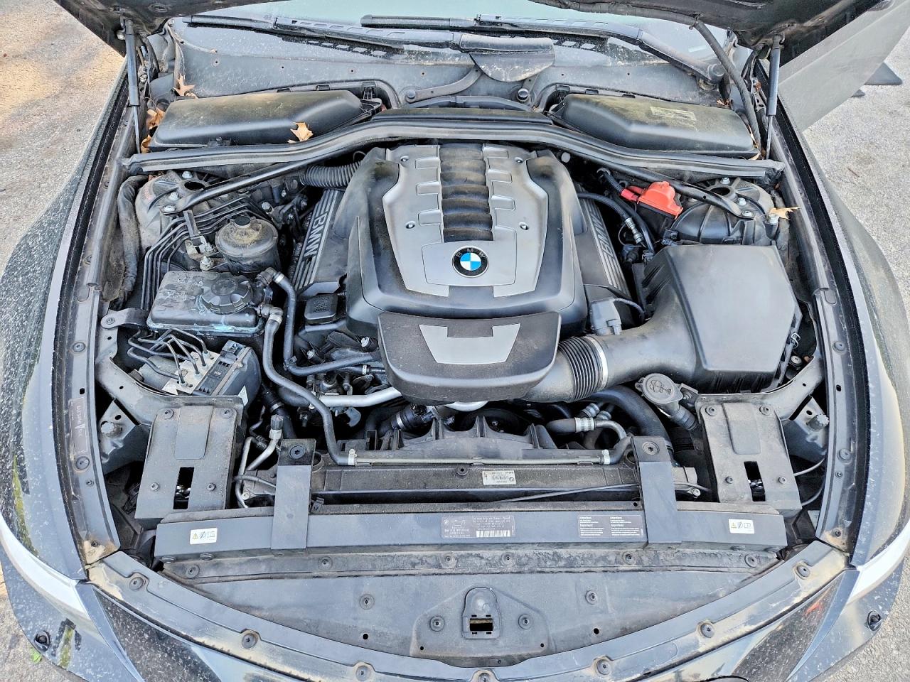 2010 Bmw 650 I Black vin: WBAEA5C54ACV93592