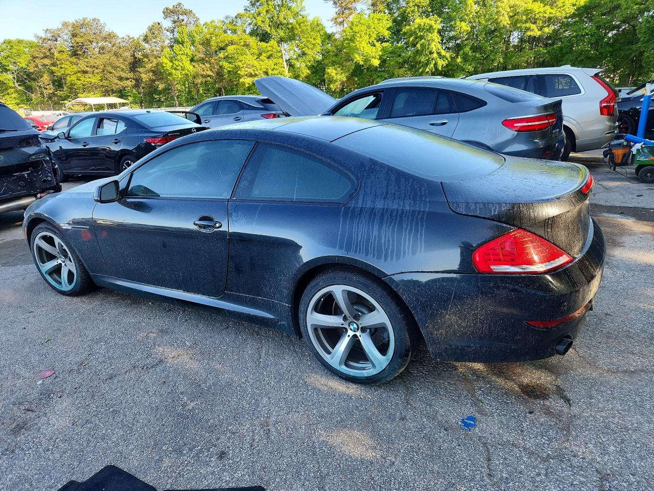 2010 Bmw 650 I Black vin: WBAEA5C54ACV93592