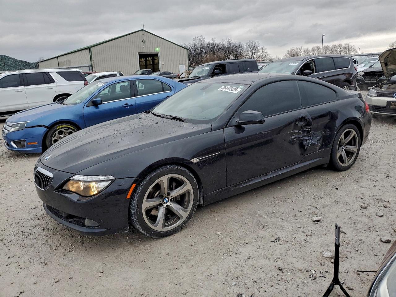 2010 Bmw 650 I Black vin: WBAEA5C54ACV93771