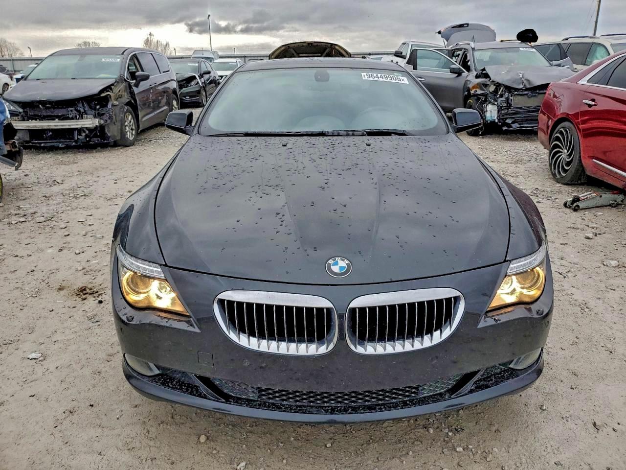 2010 Bmw 650 I Black vin: WBAEA5C54ACV93771