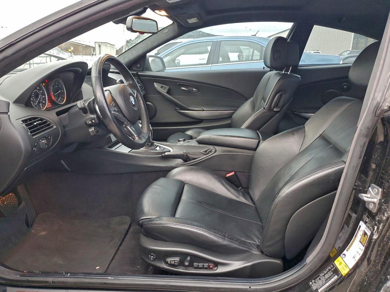 2010 Bmw 650 I Black vin: WBAEA5C54ACV93771