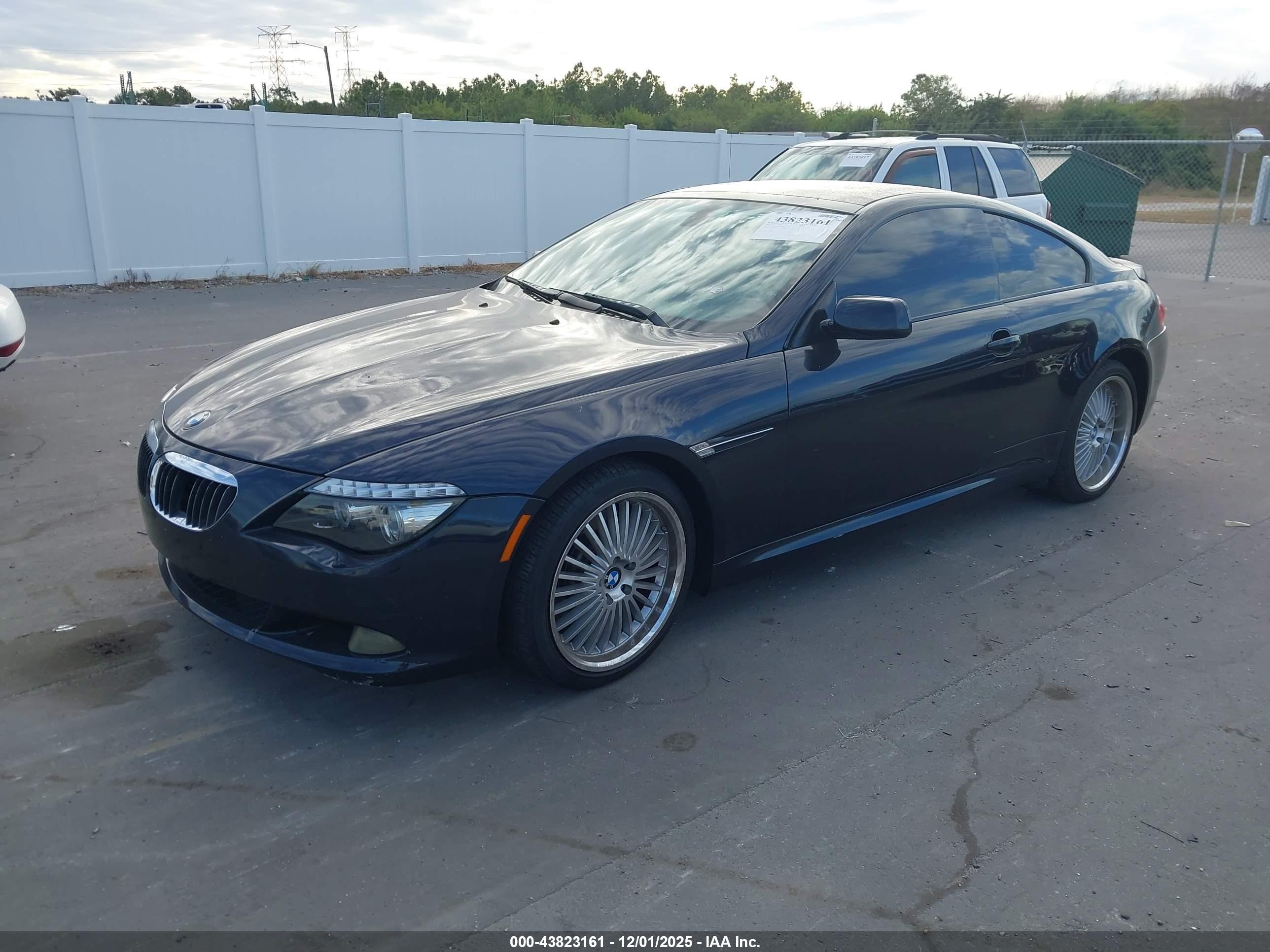 2010 Bmw 650i   Black vin: WBAEA5C57ACV92839